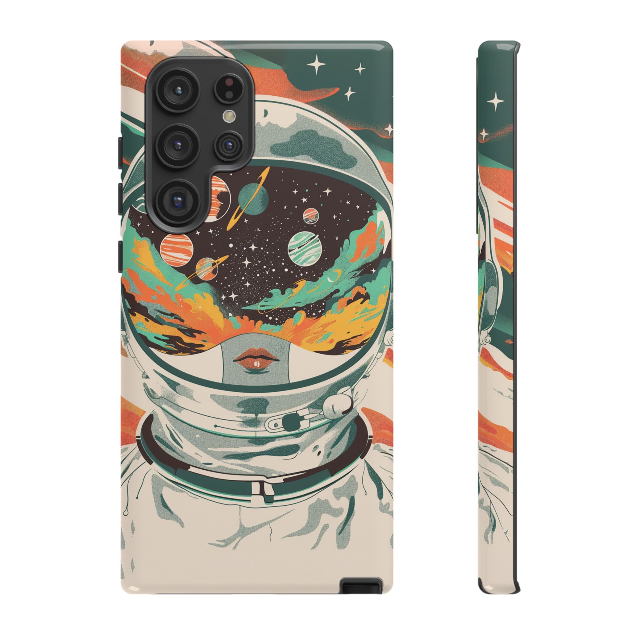 Retro Astronaut Phone Case