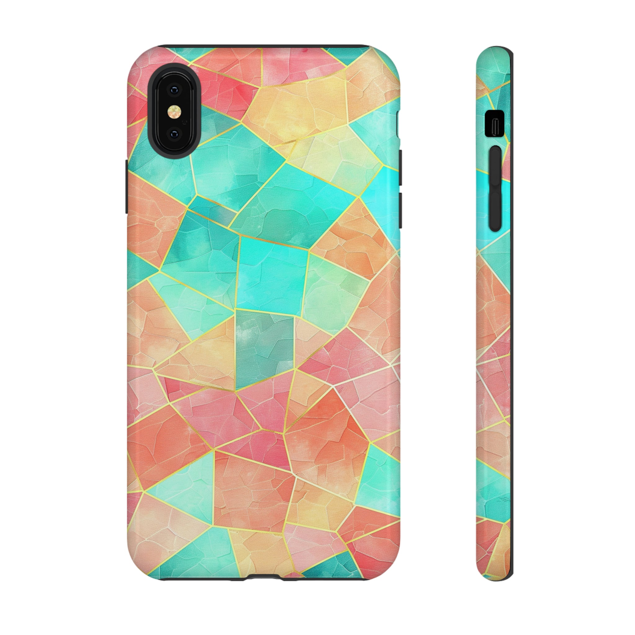 Geometric Pattern Pastel Phone Case