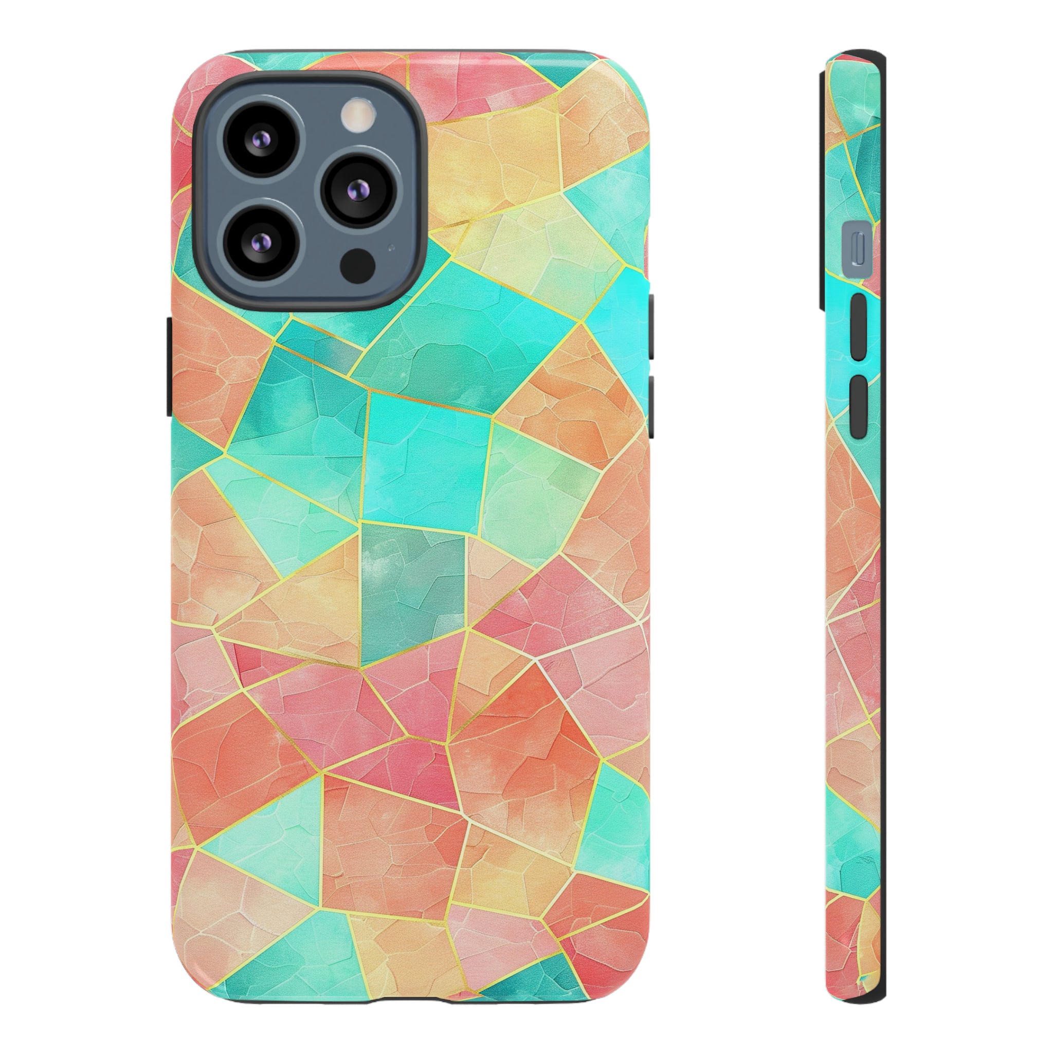 Geometric Pattern Pastel Phone Case