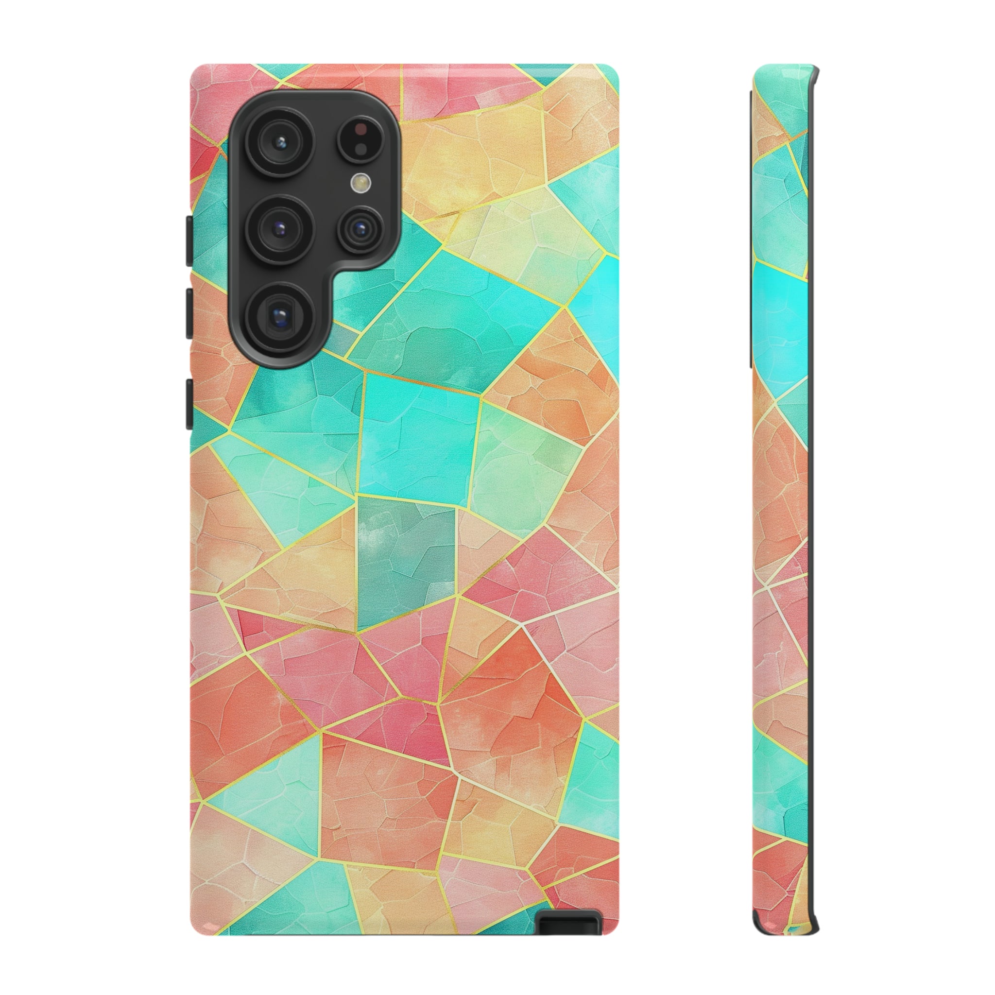 Geometric Pattern Pastel Phone Case