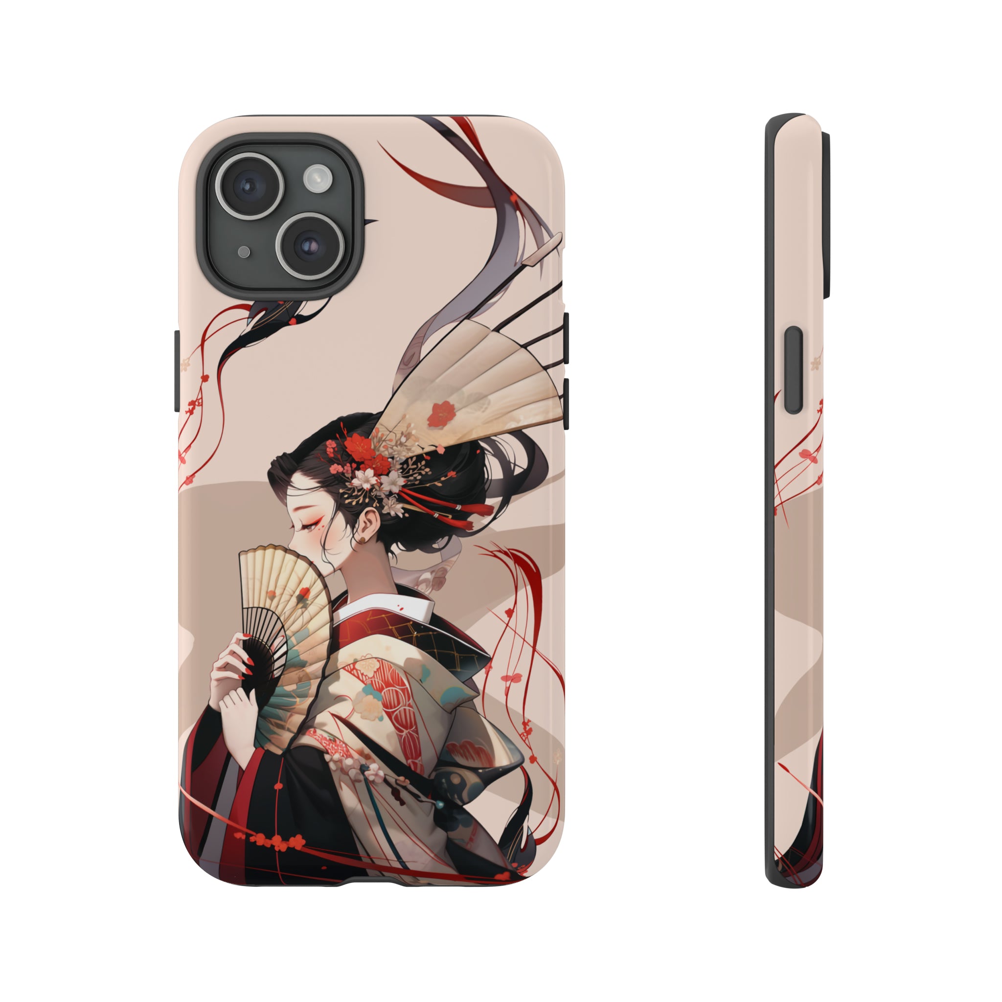 Geisha in Kimono Phone Case