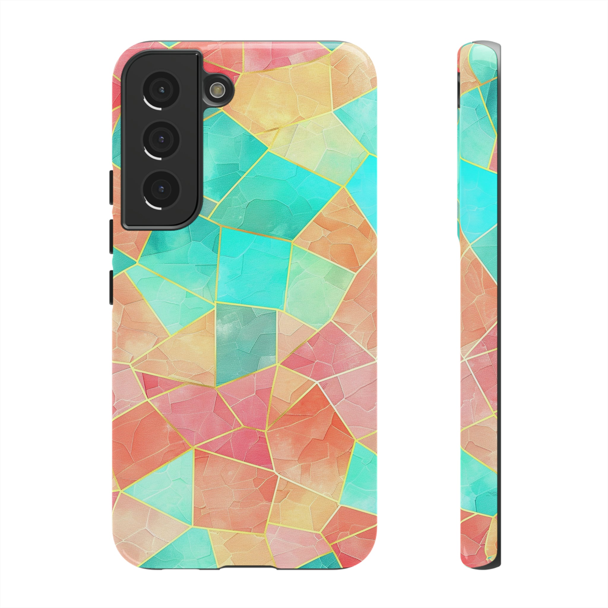 Geometric Pattern Pastel Phone Case