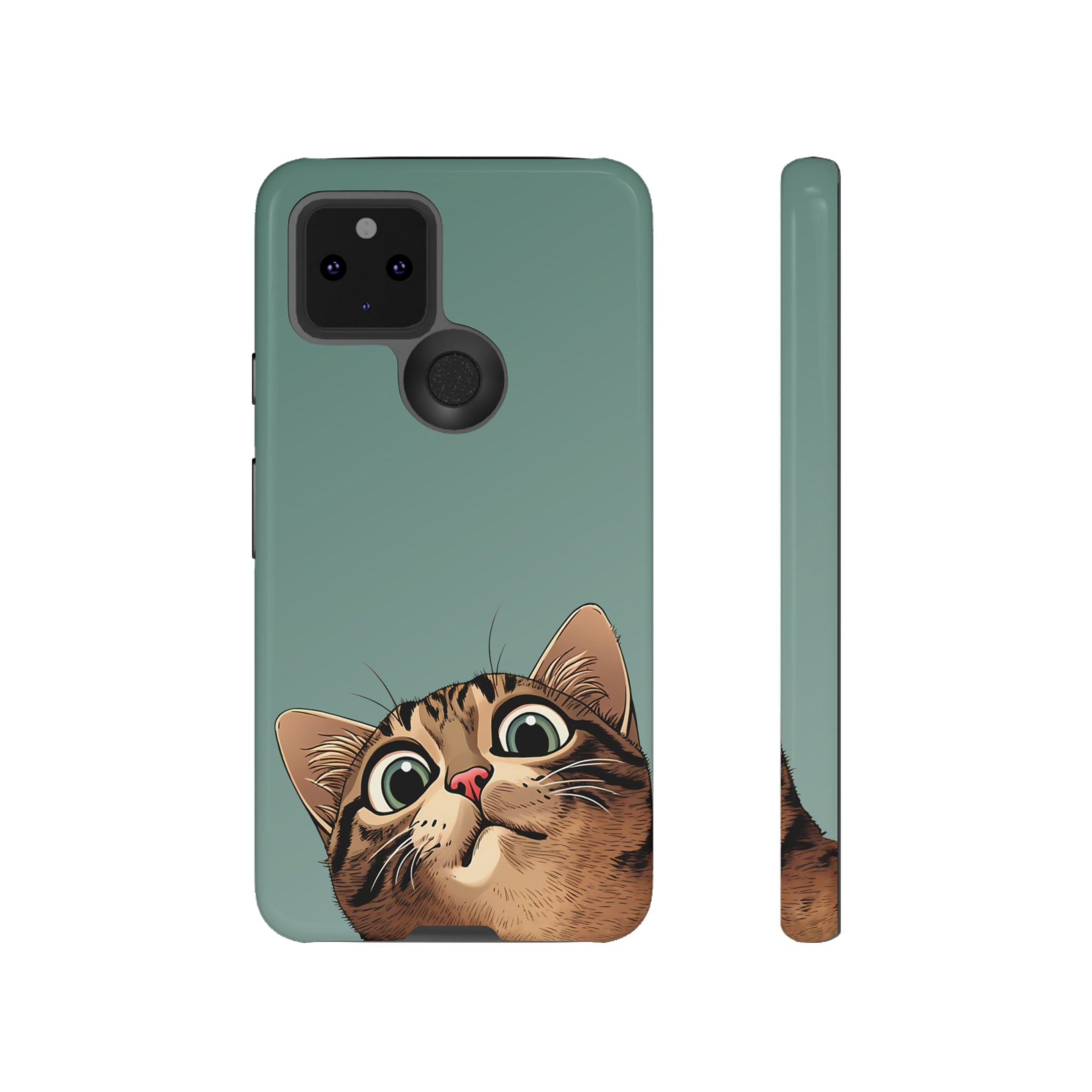 Peeking Cat Phone Case