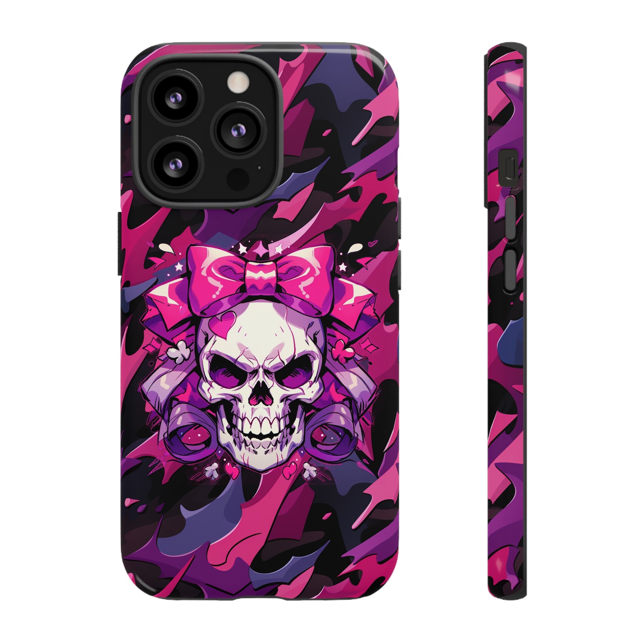 Pink Skull Phone Case