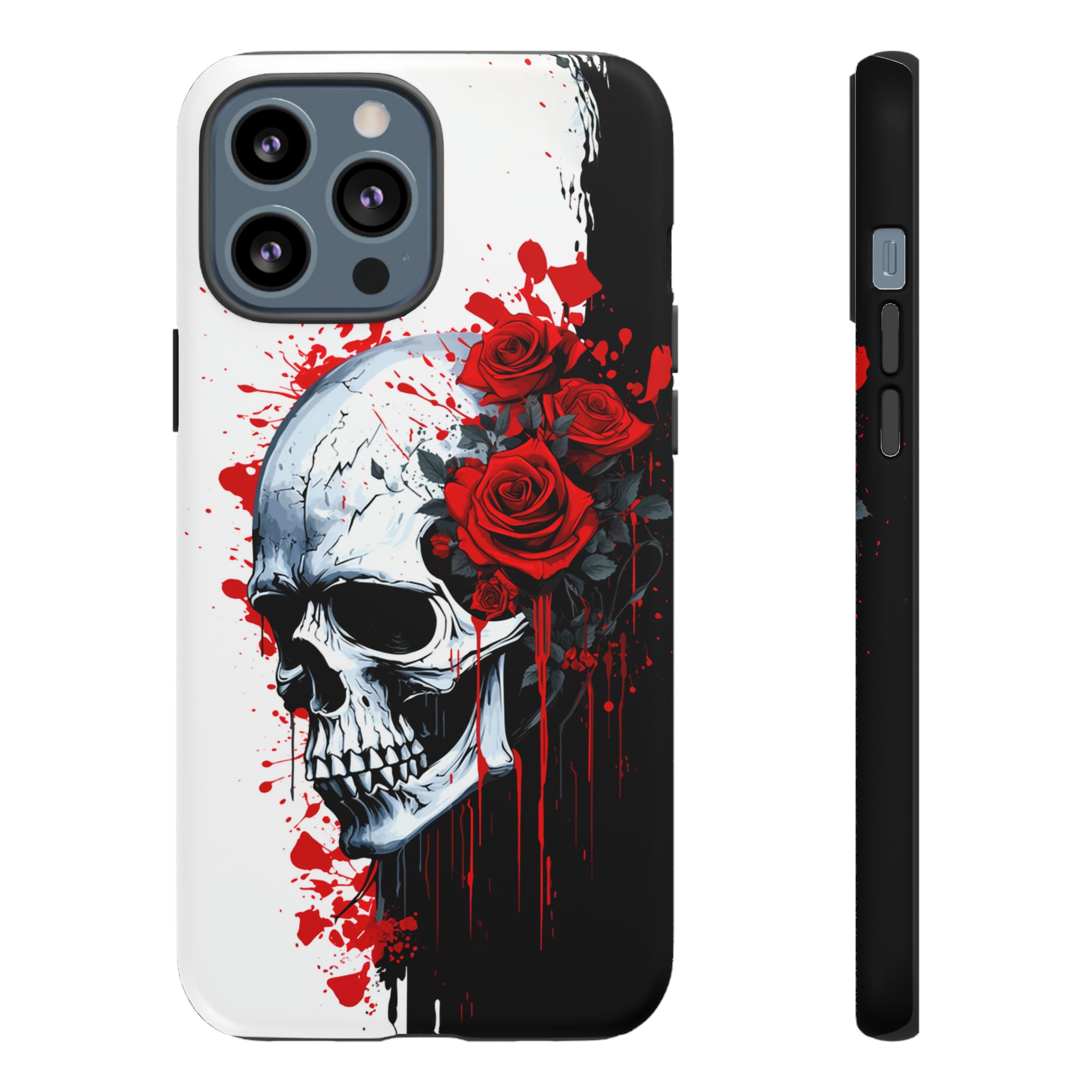 Rose Skull Phone Case