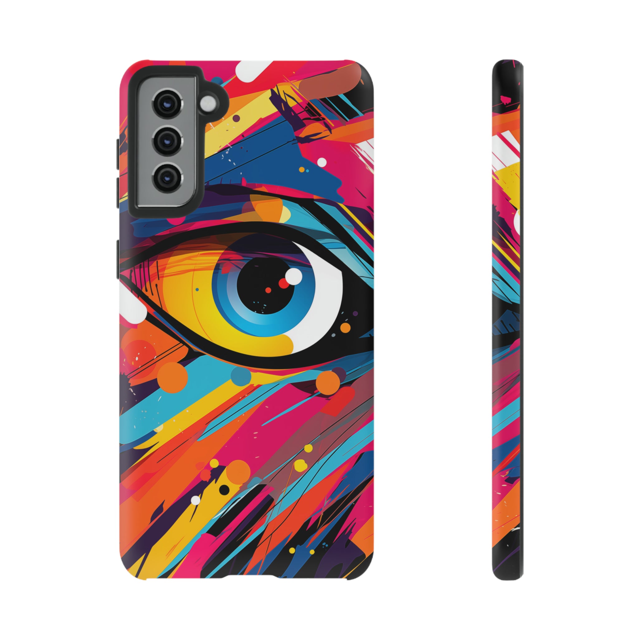 Abstract Eye Phone Case