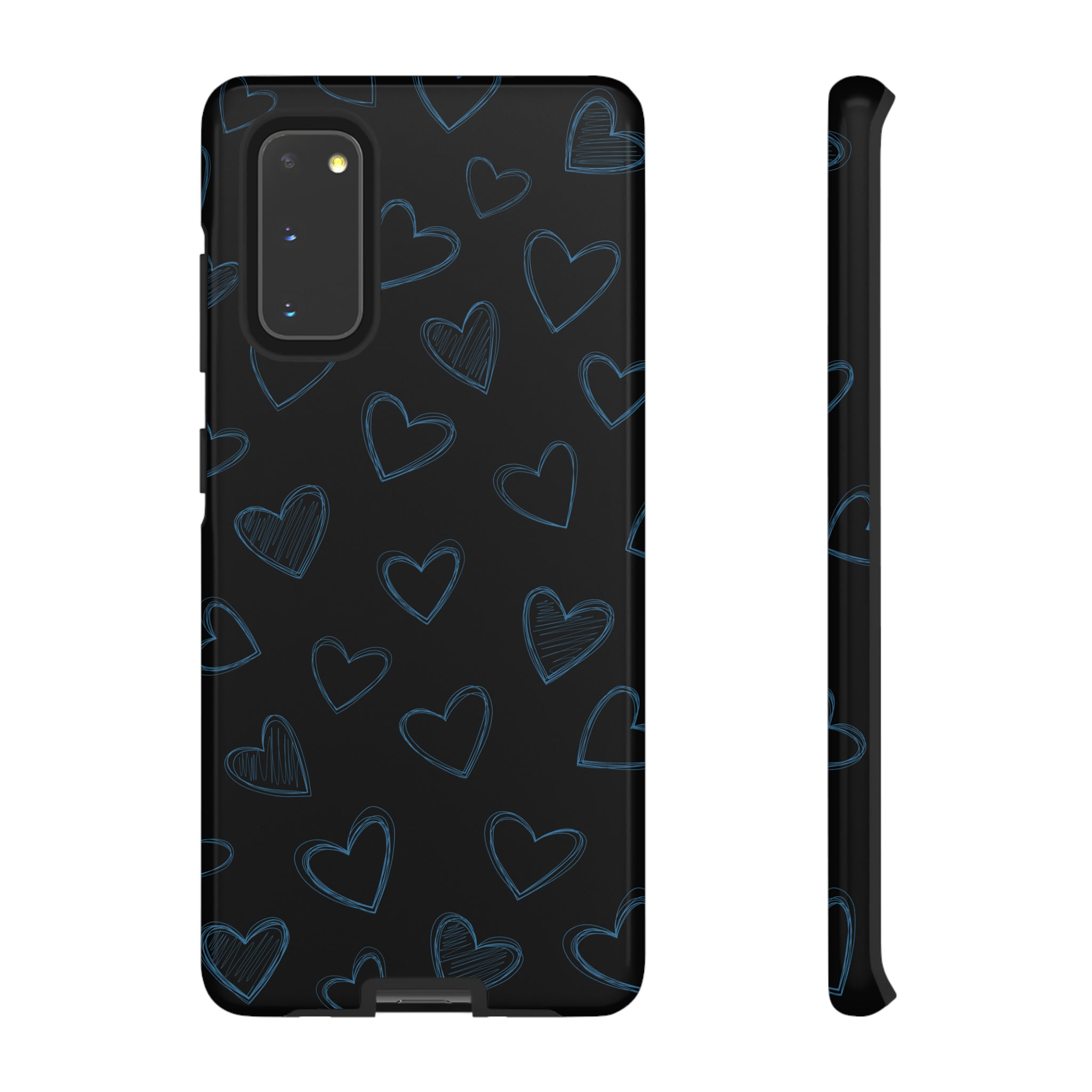 Black Hearts Phone Case