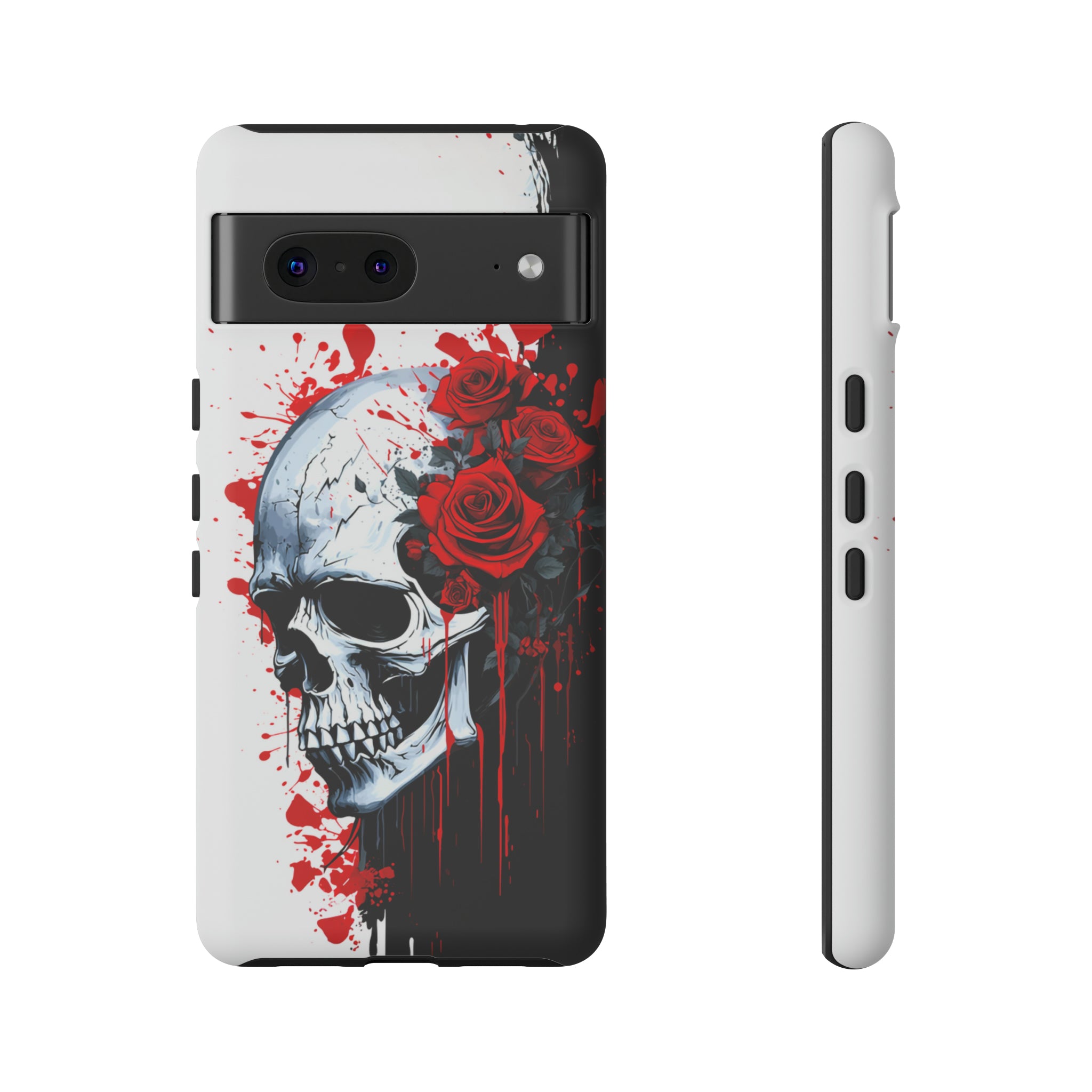 Rose Skull Phone Case