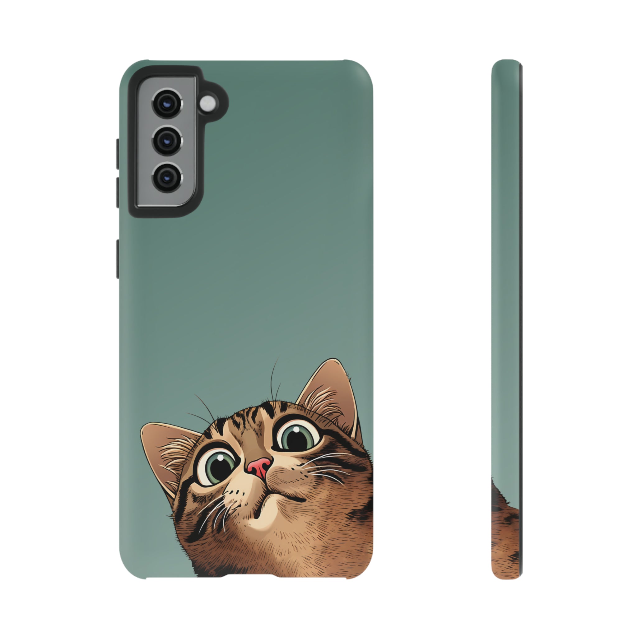 Peeking Cat Phone Case