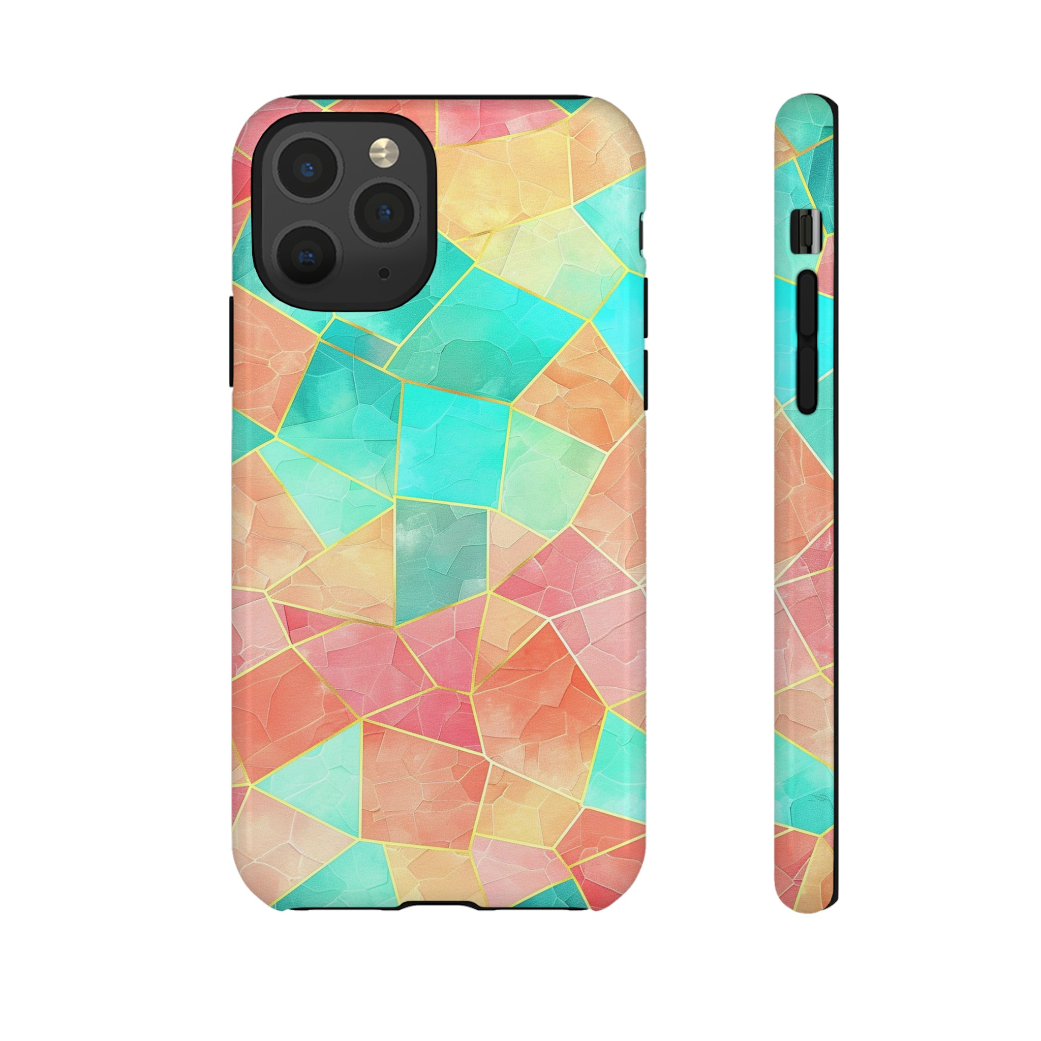 Geometric Pattern Pastel Phone Case