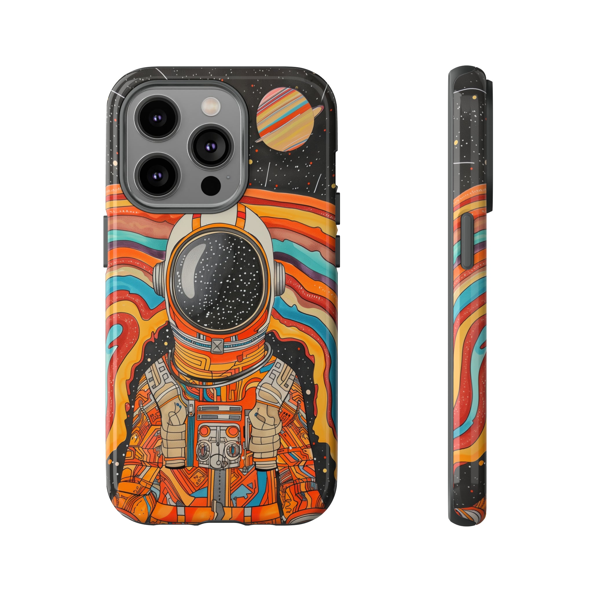 Psychedelic Astronaut Phone Case