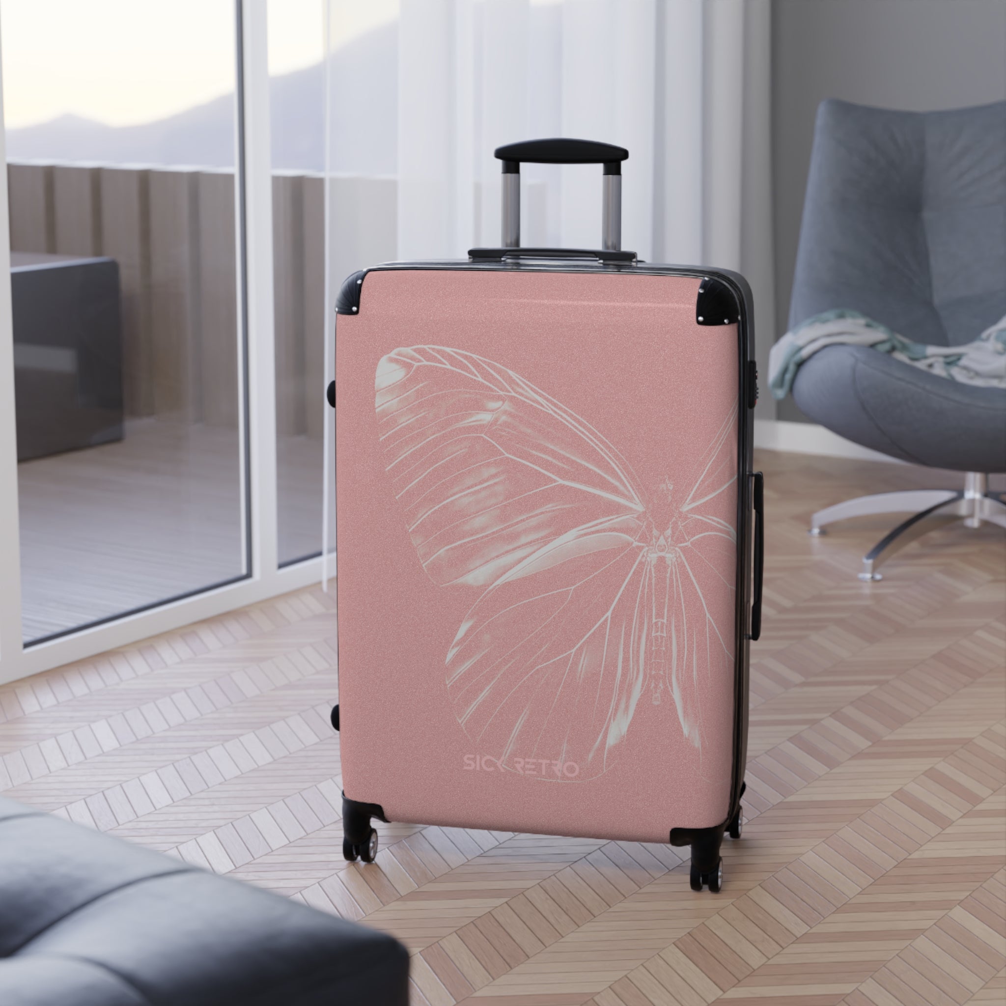 Shimmering Papillon - Suitcase