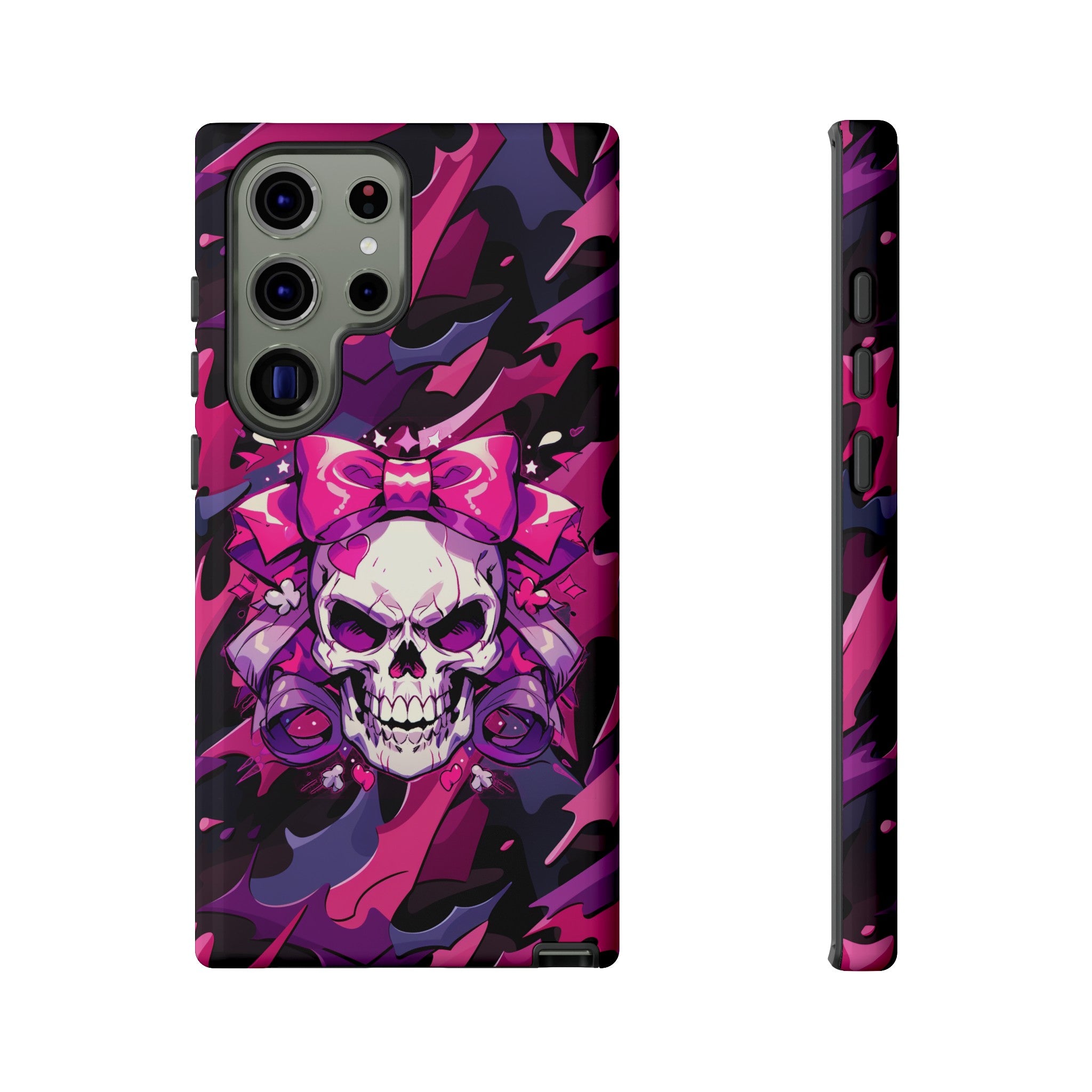 Pink Skull Phone Case