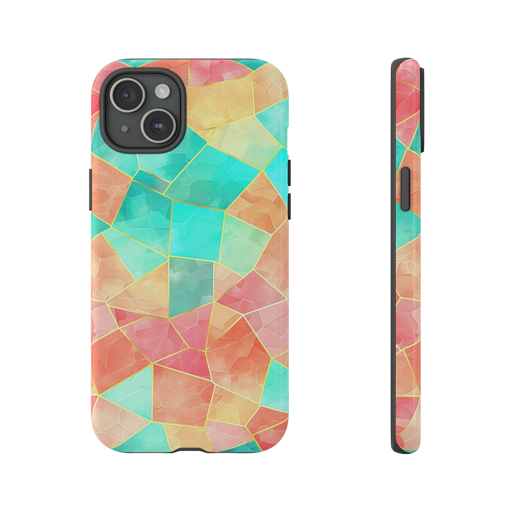 Geometric Pattern Pastel Phone Case