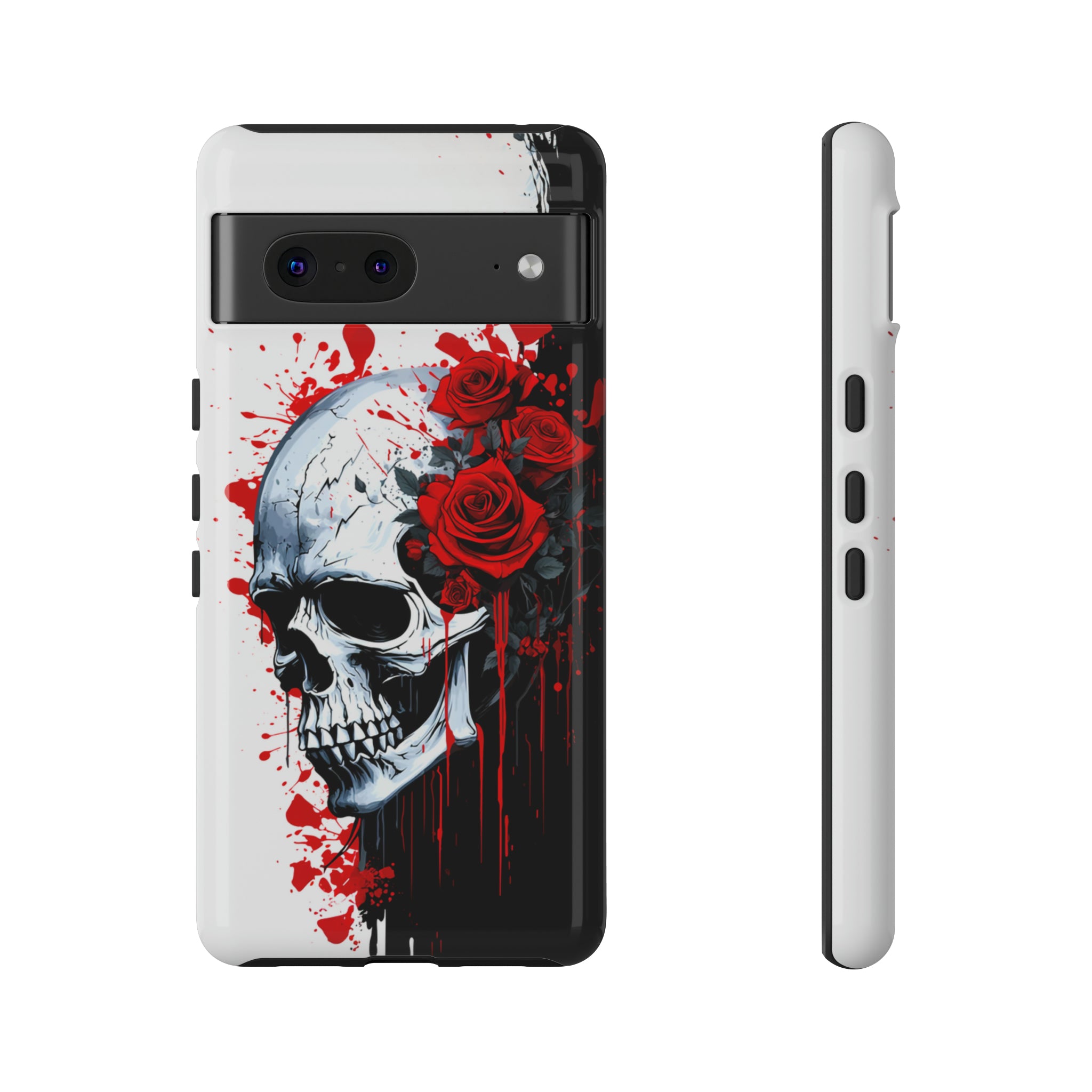 Rose Skull Phone Case