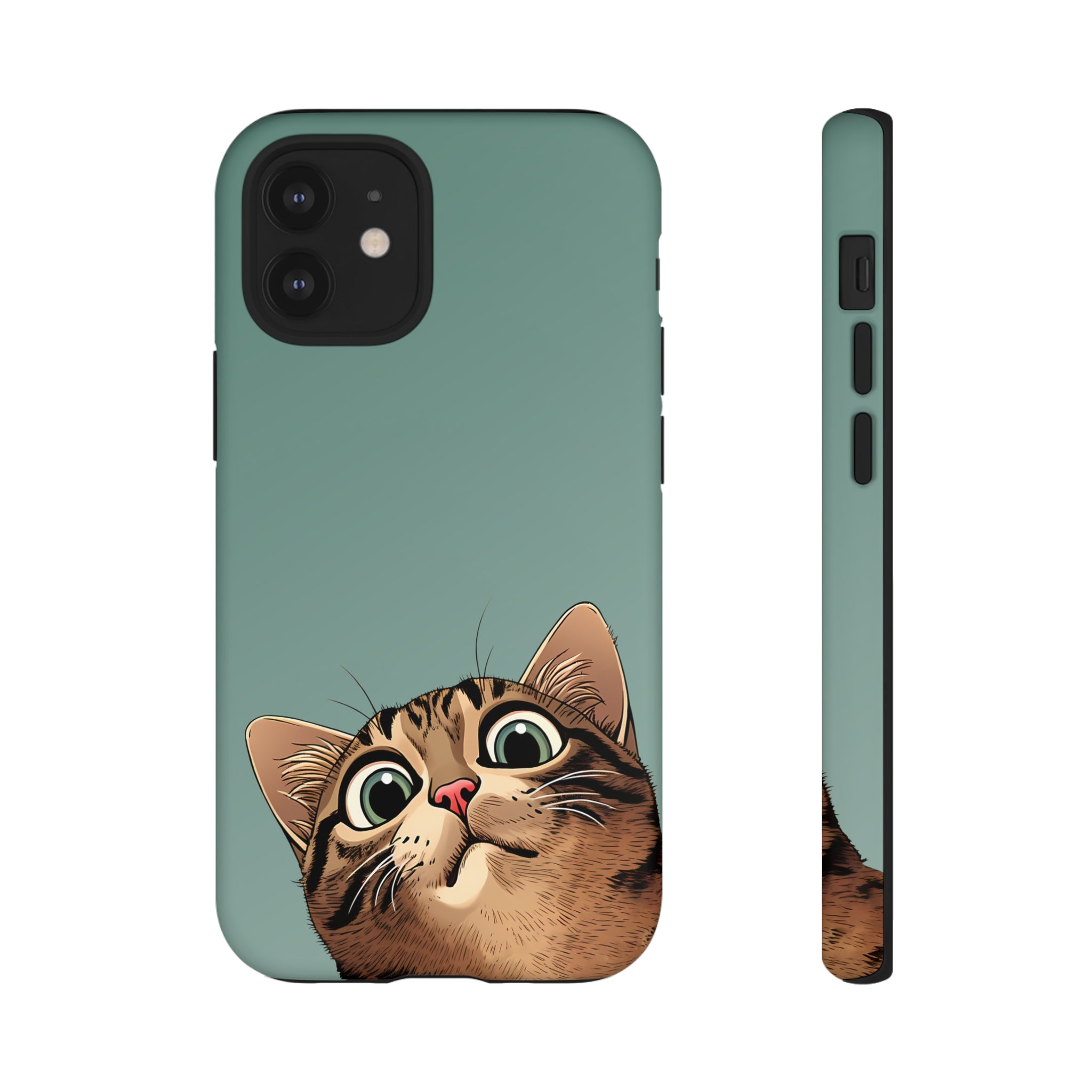 Peeking Cat Phone Case