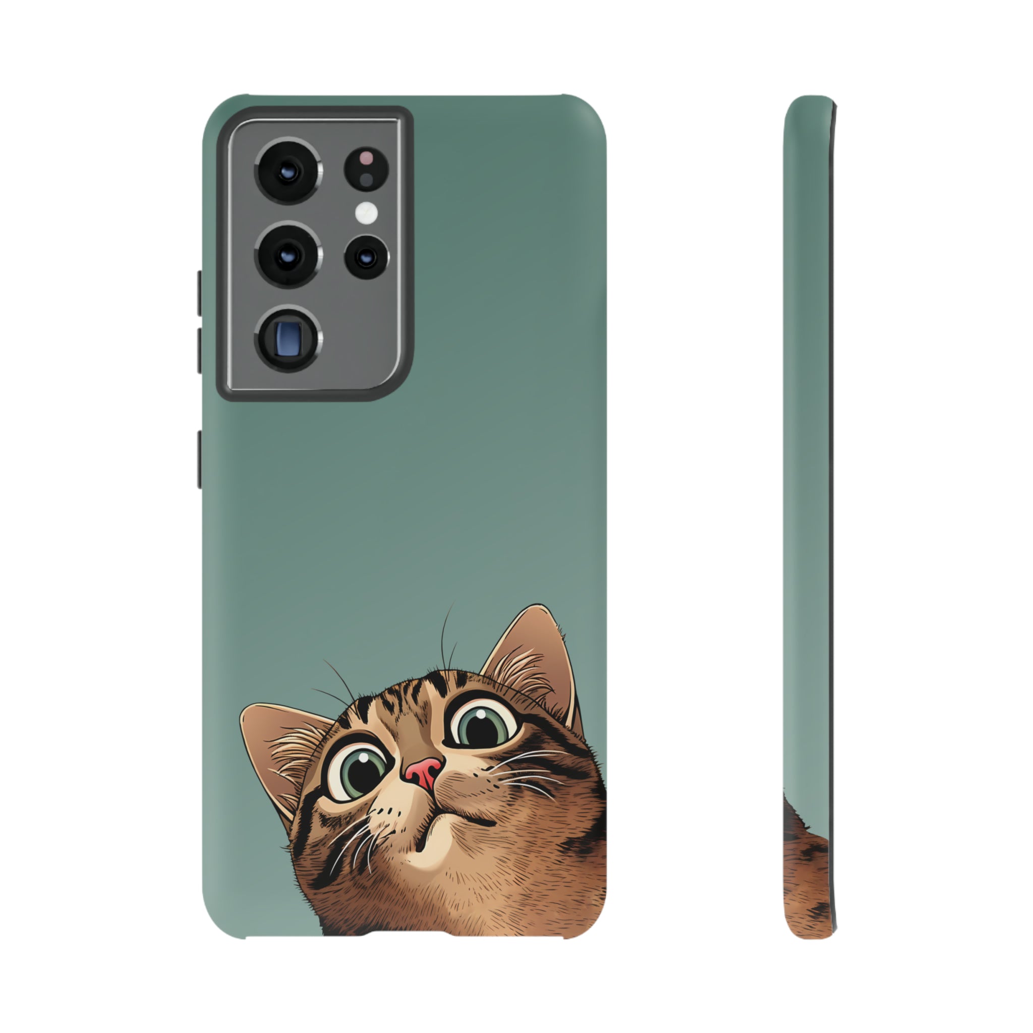 Peeking Cat Phone Case