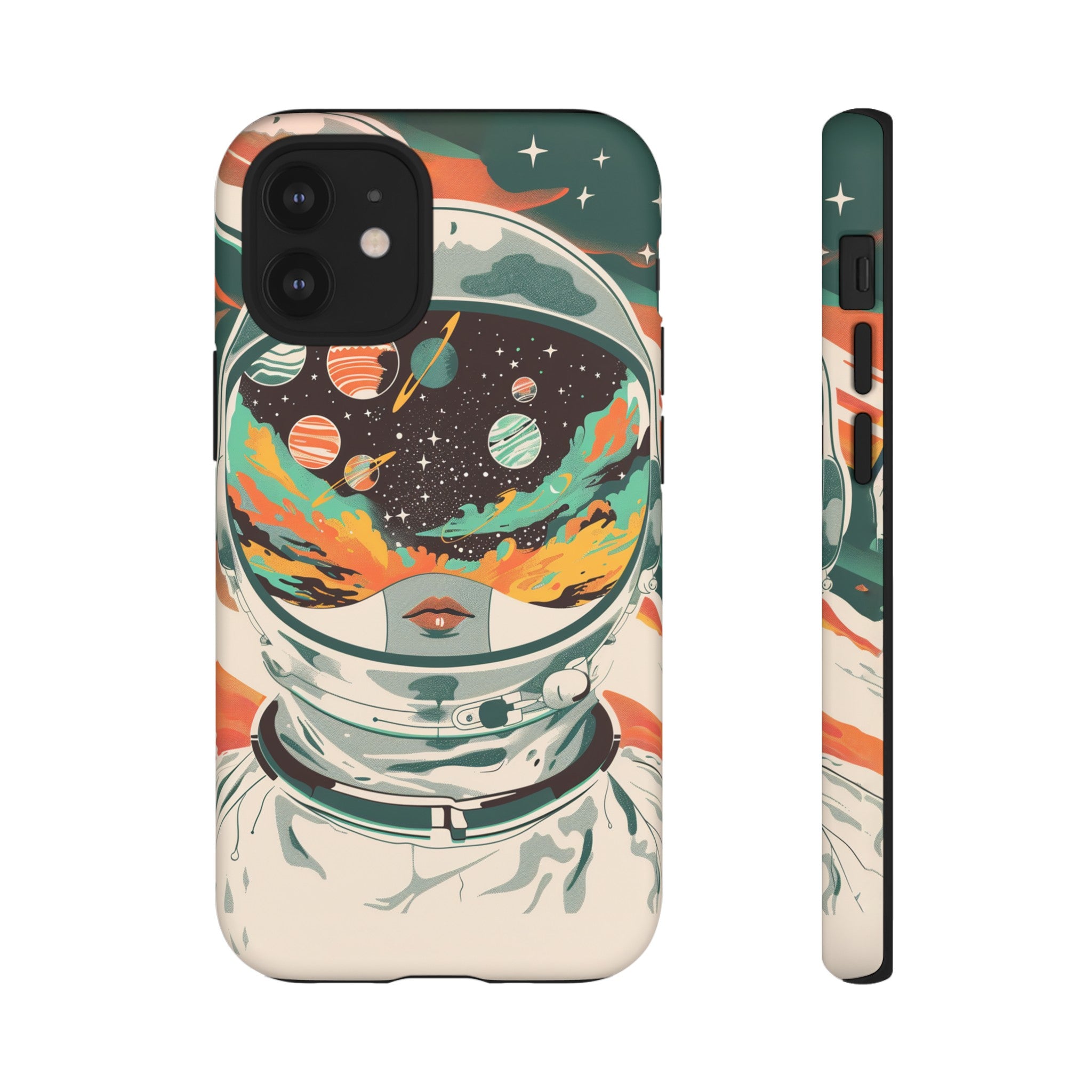 Retro Astronaut Phone Case