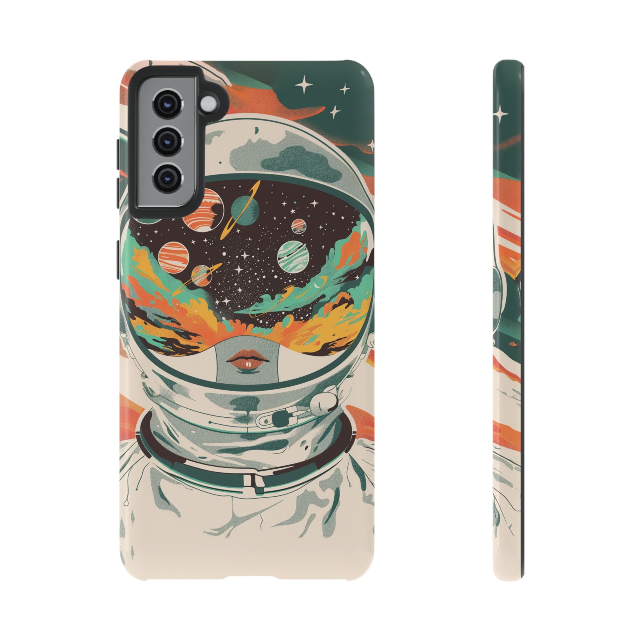 Retro Astronaut Phone Case