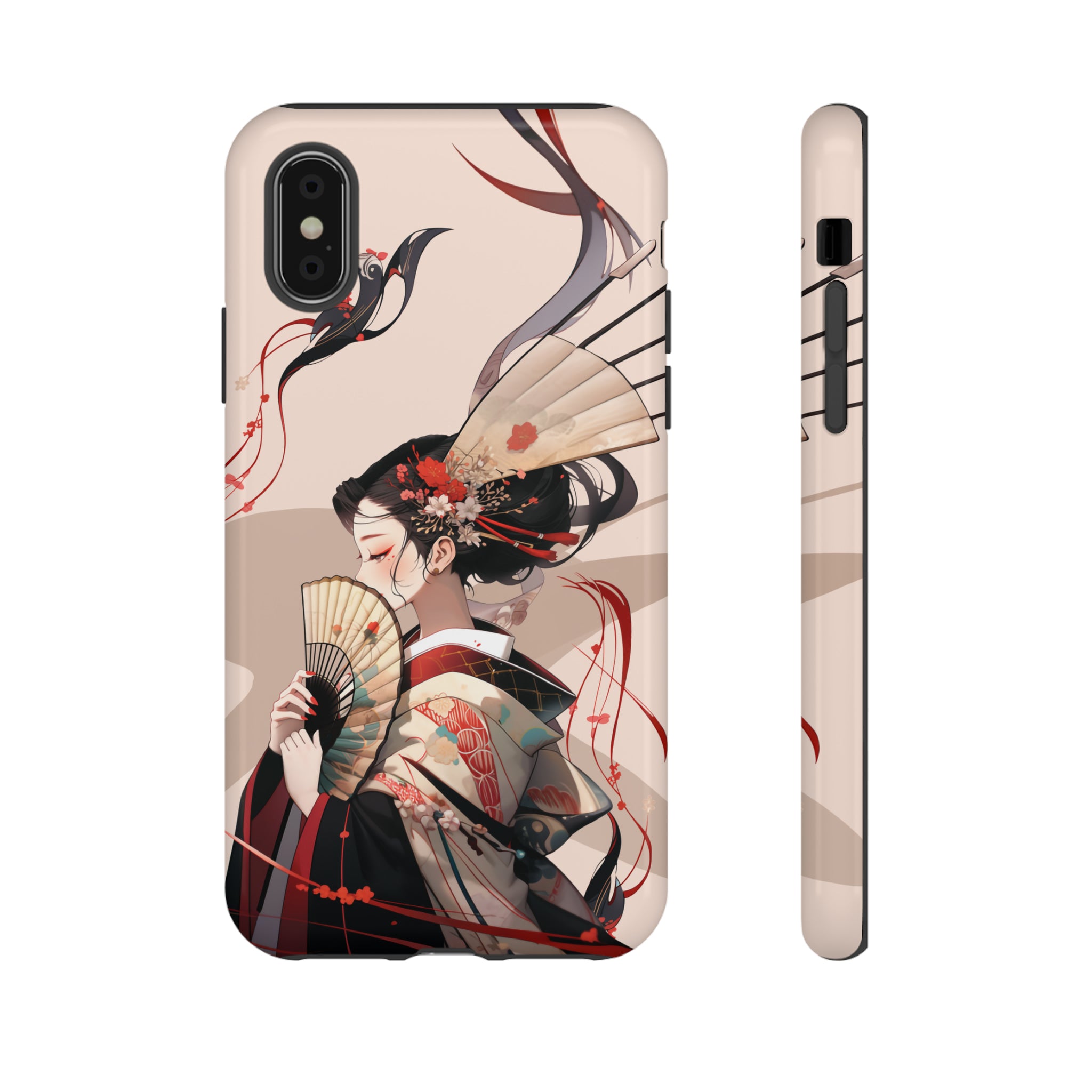 Geisha in Kimono Phone Case