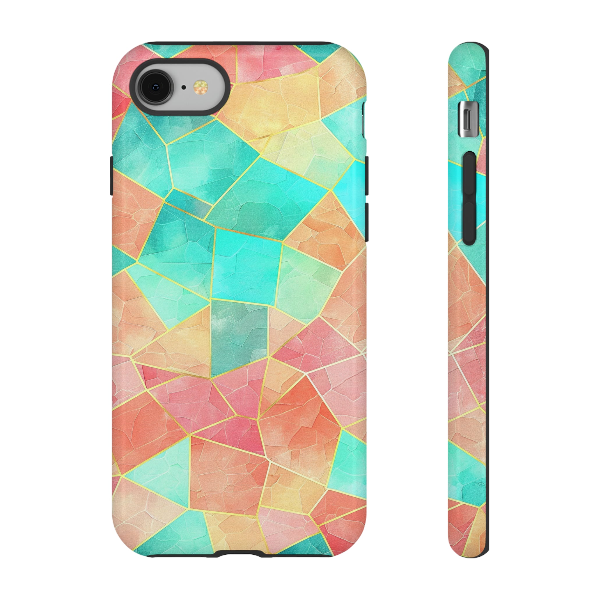 Geometric Pattern Pastel Phone Case