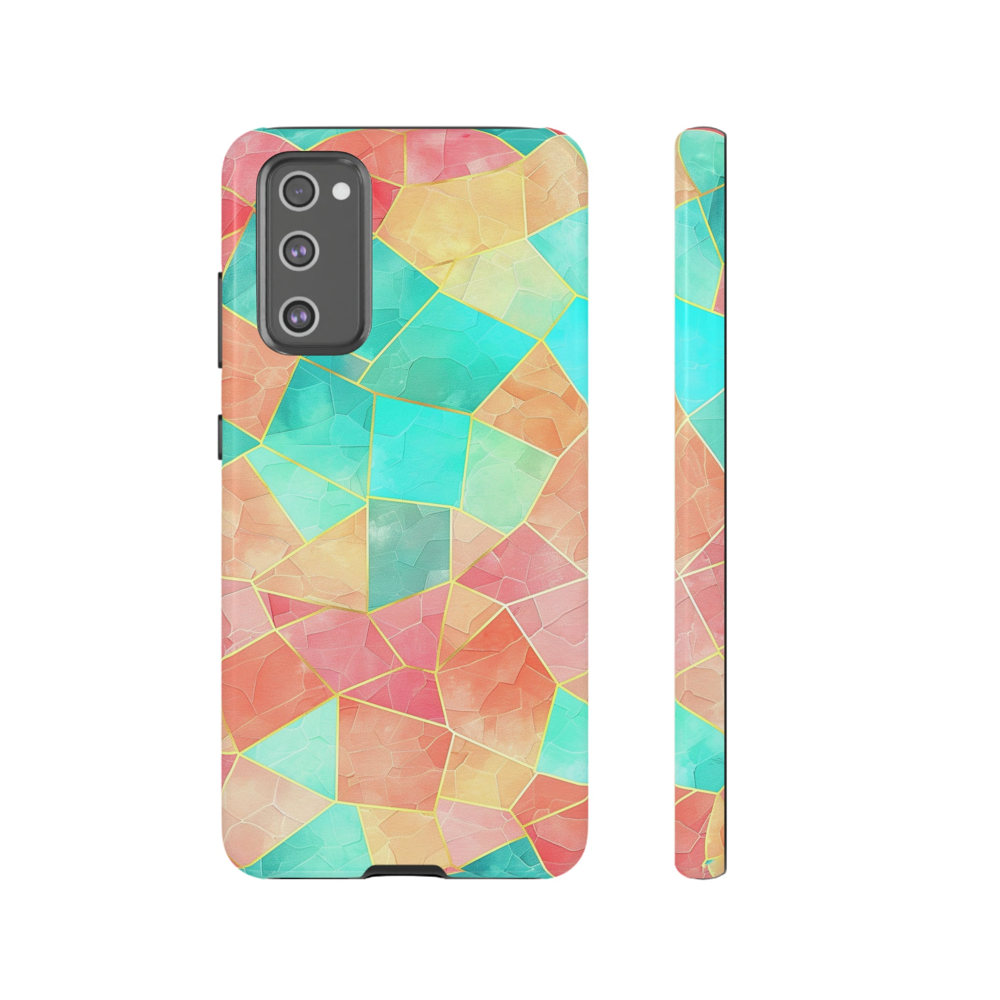 Geometric Pattern Pastel Phone Case