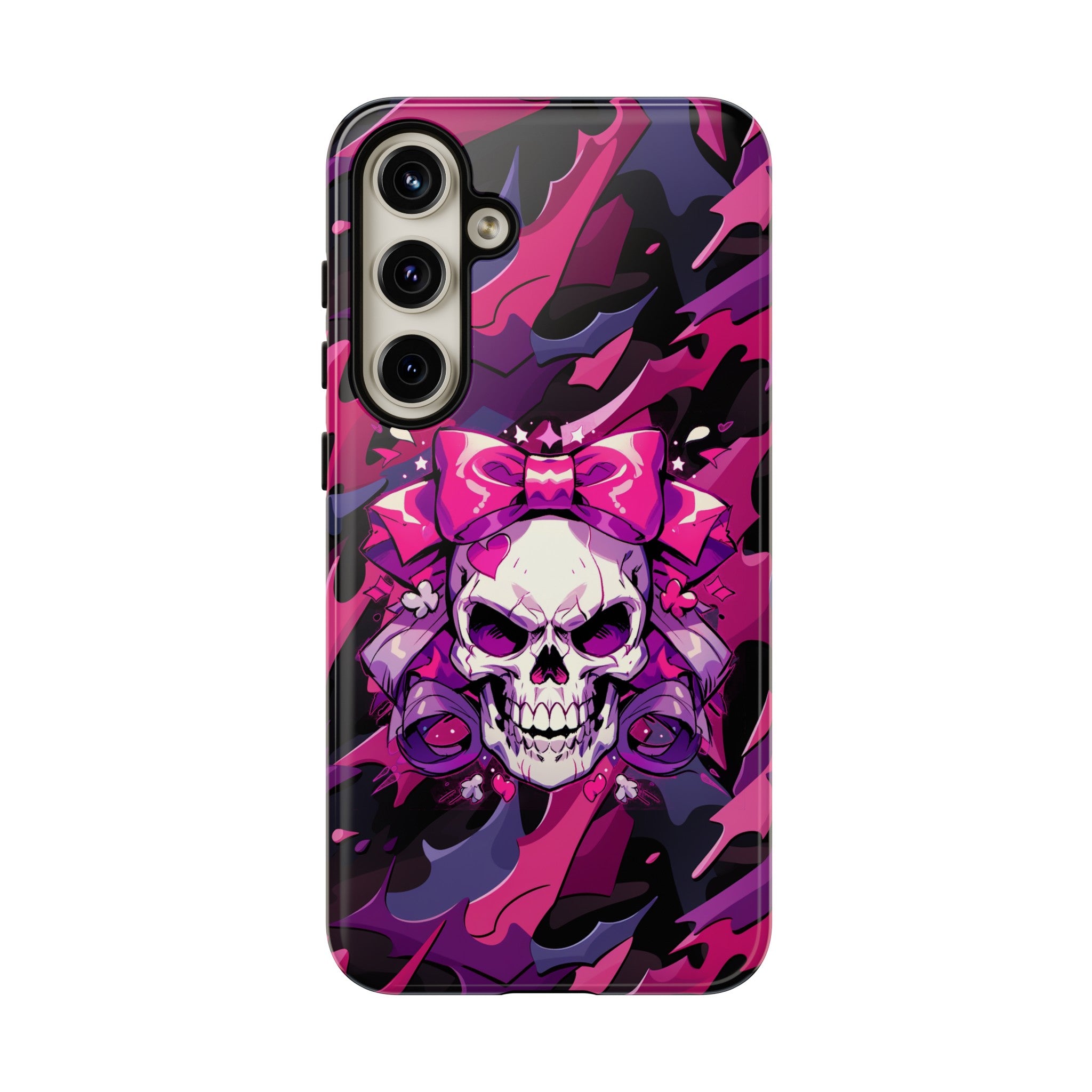 Pink Skull Phone Case