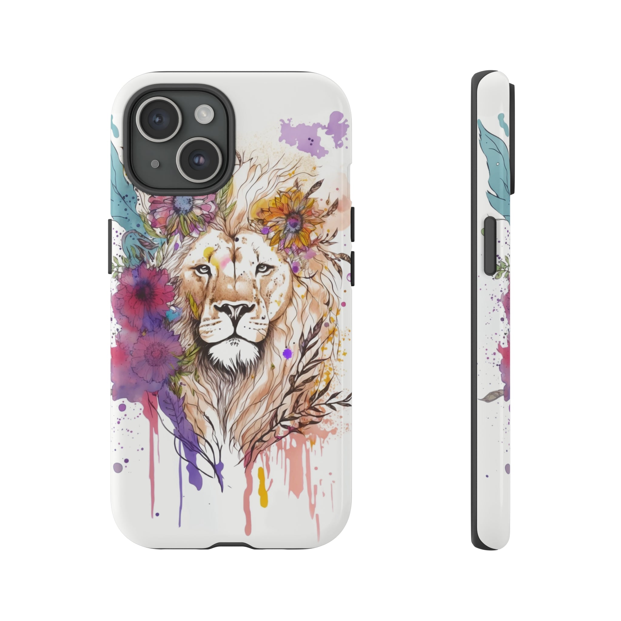 iphone 15 lion phone case