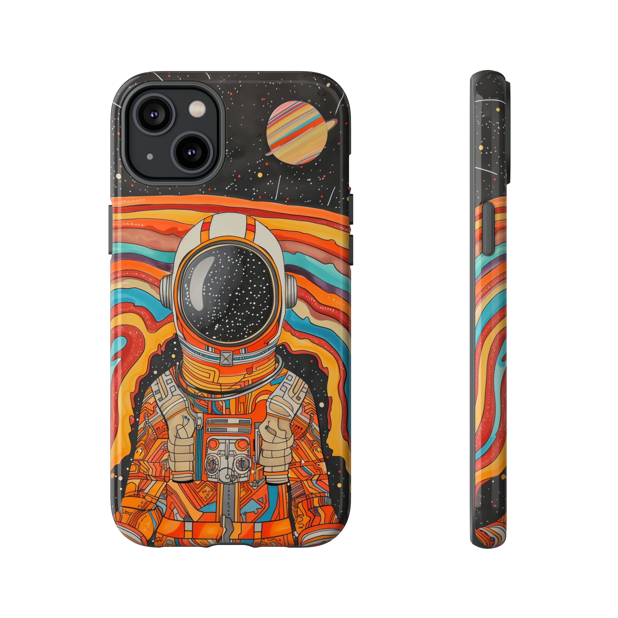 Psychedelic Astronaut Phone Case