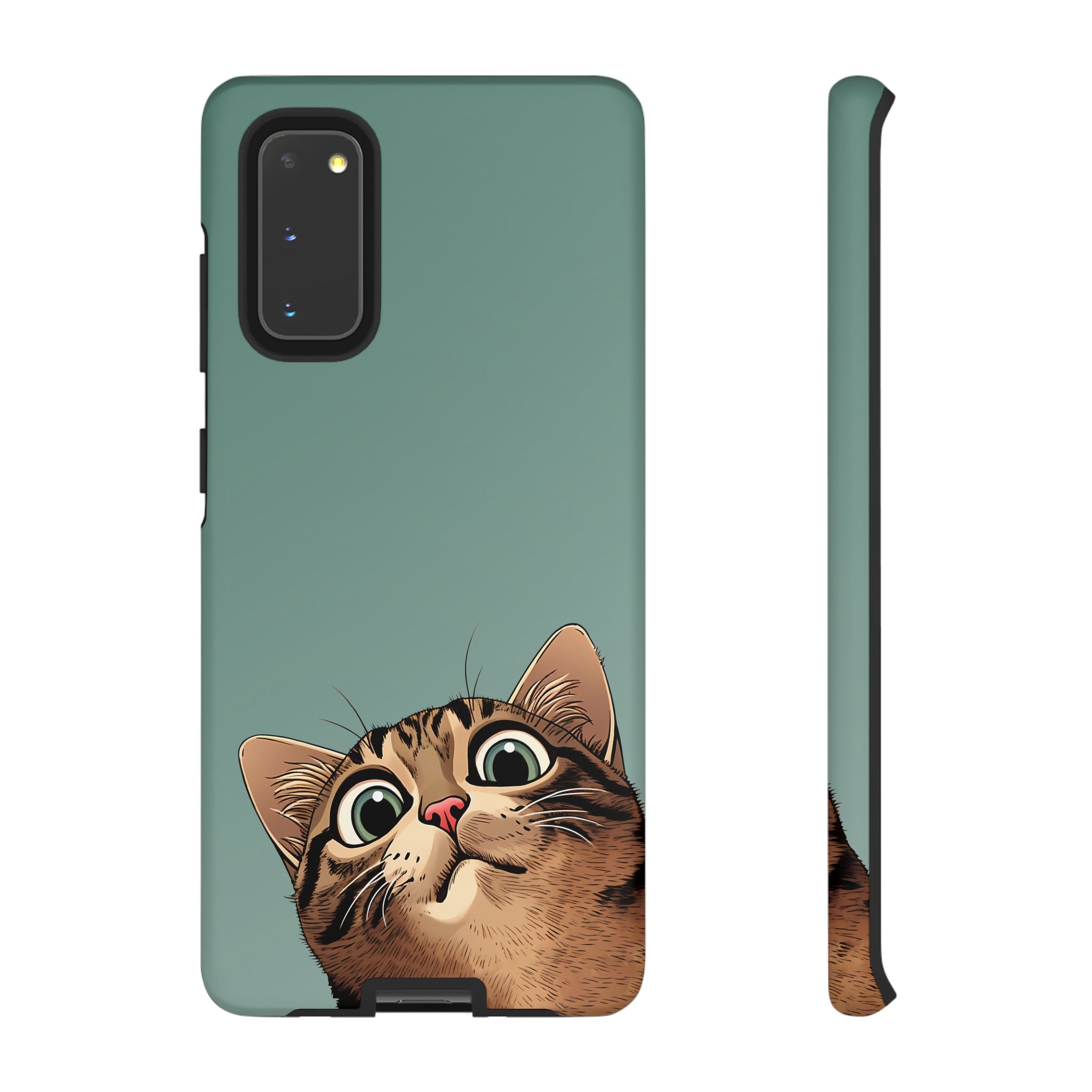 Peeking Cat Phone Case