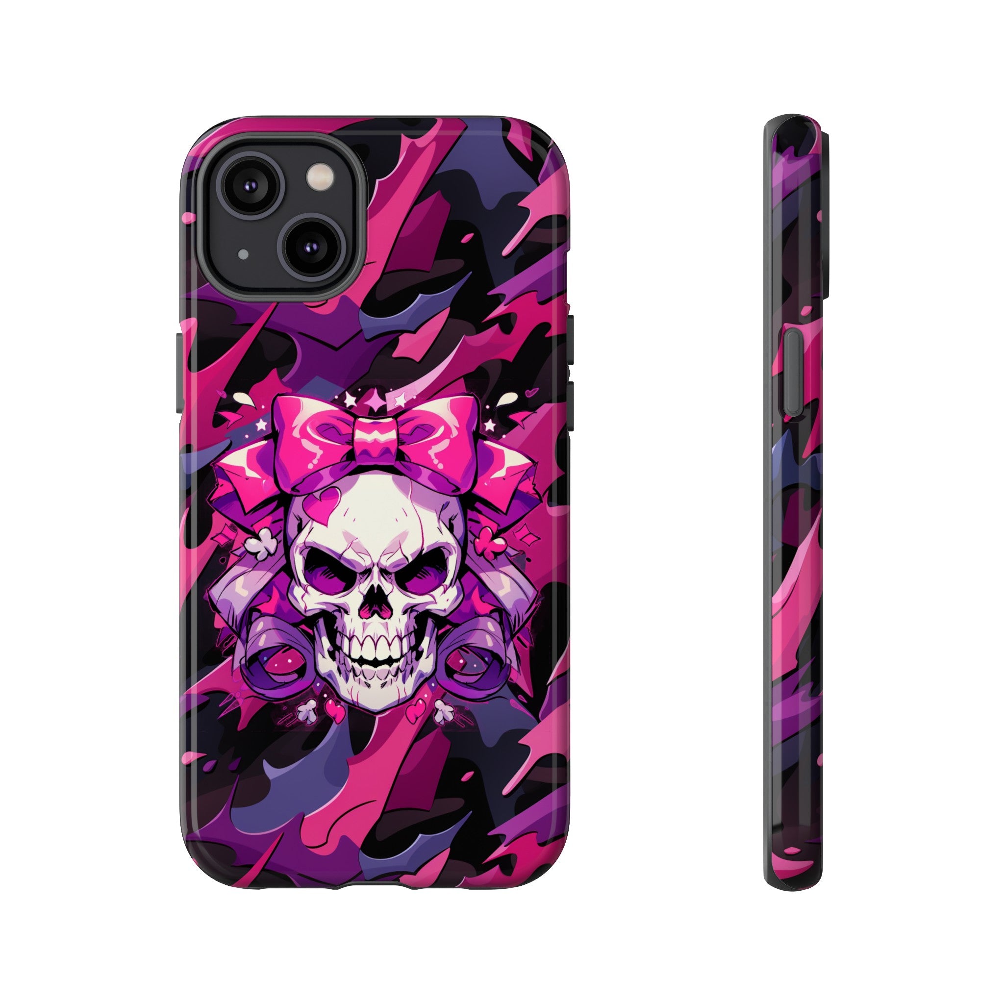 Pink Skull Phone Case