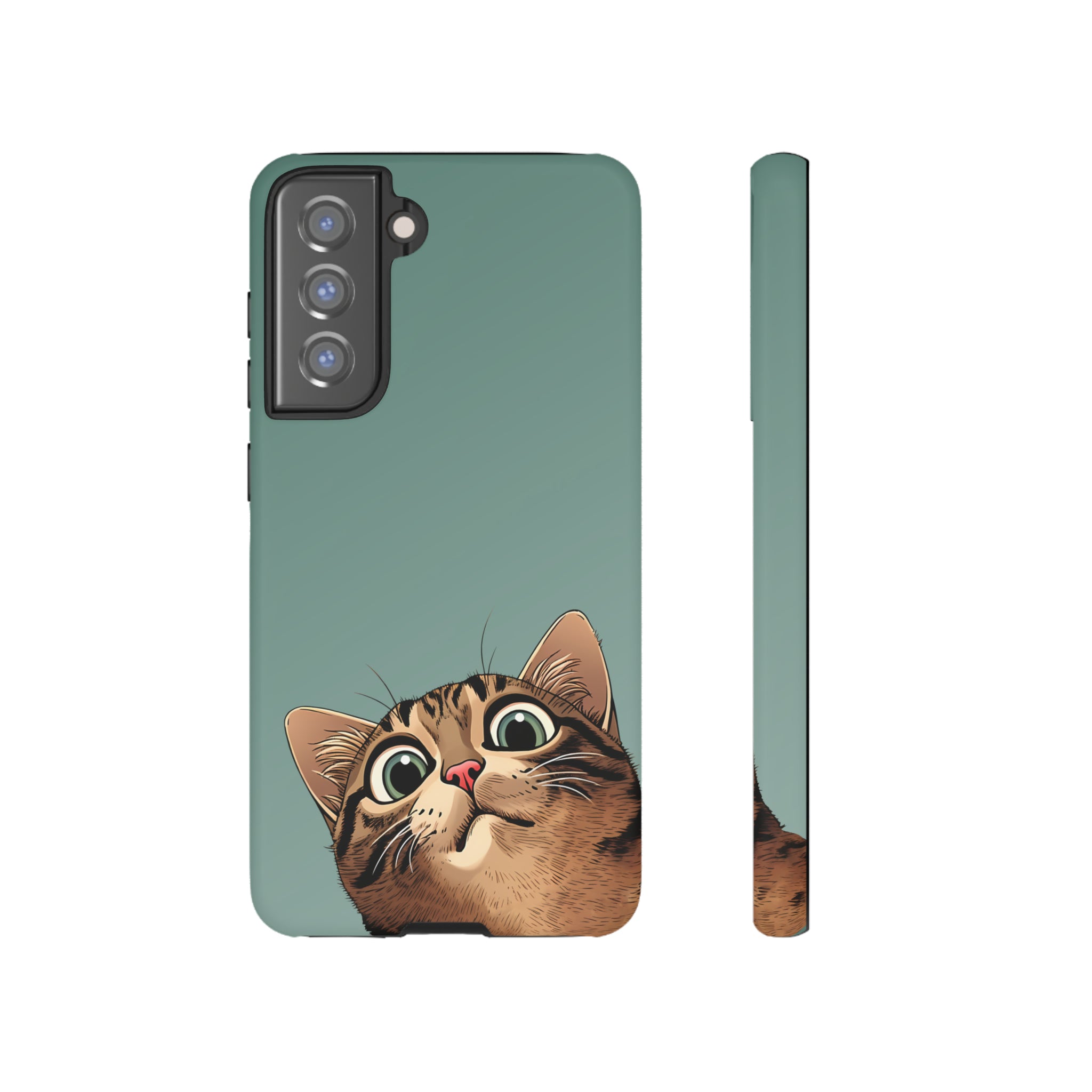 Peeking Cat Phone Case