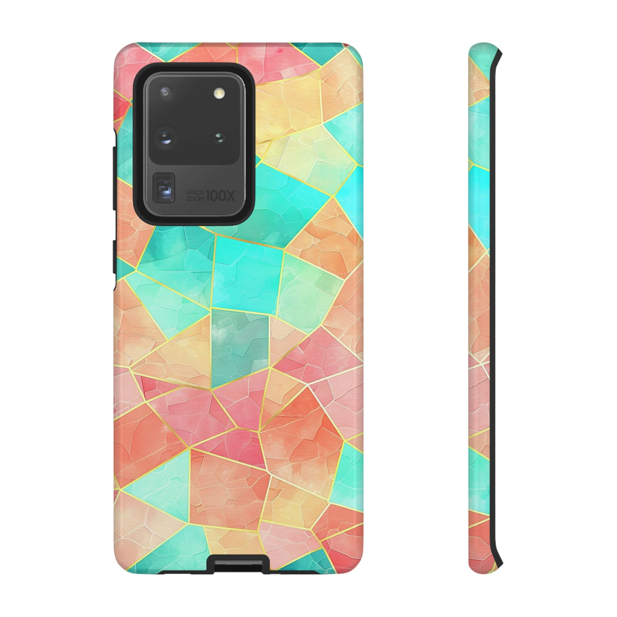 Geometric Pattern Pastel Phone Case