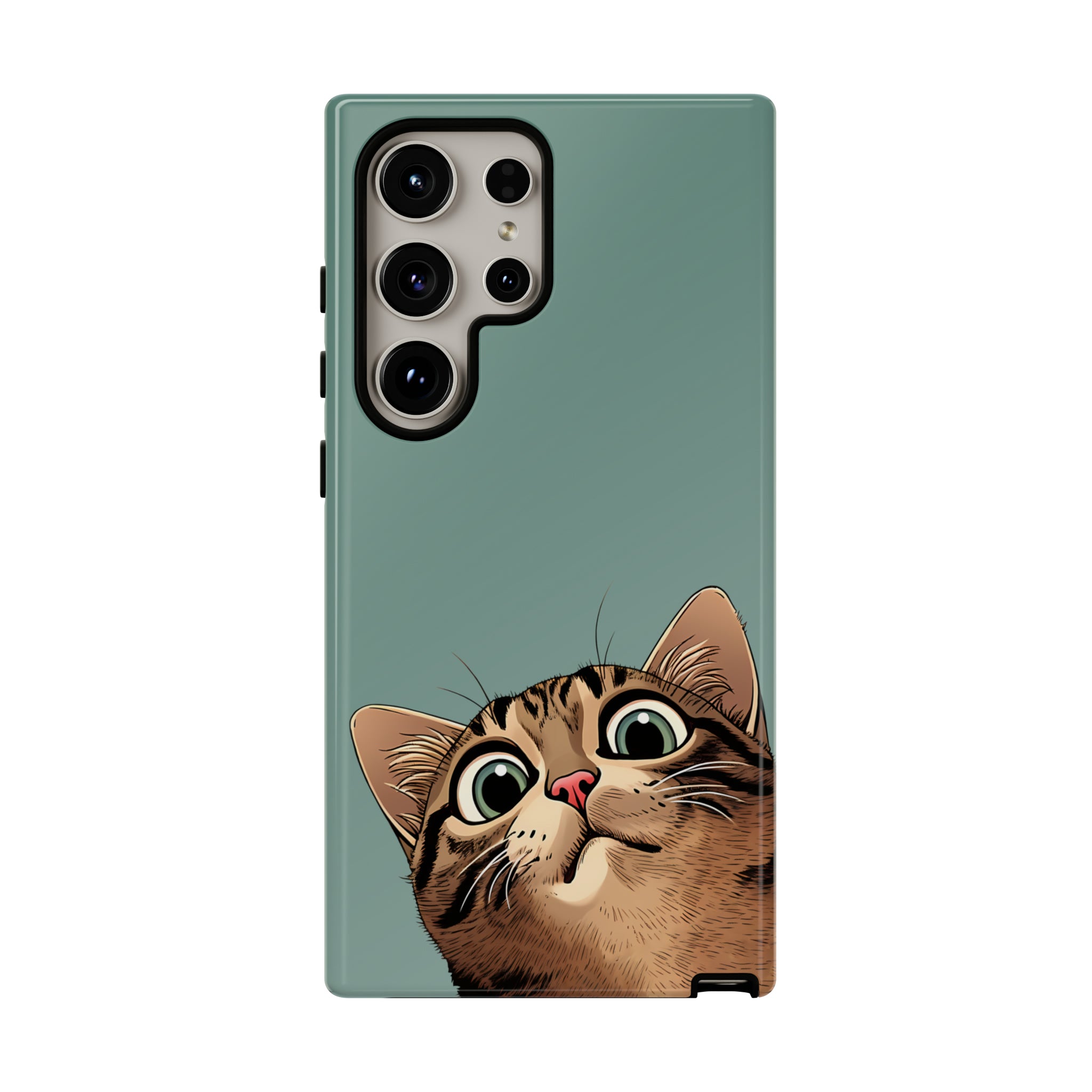 Peeking Cat Phone Case