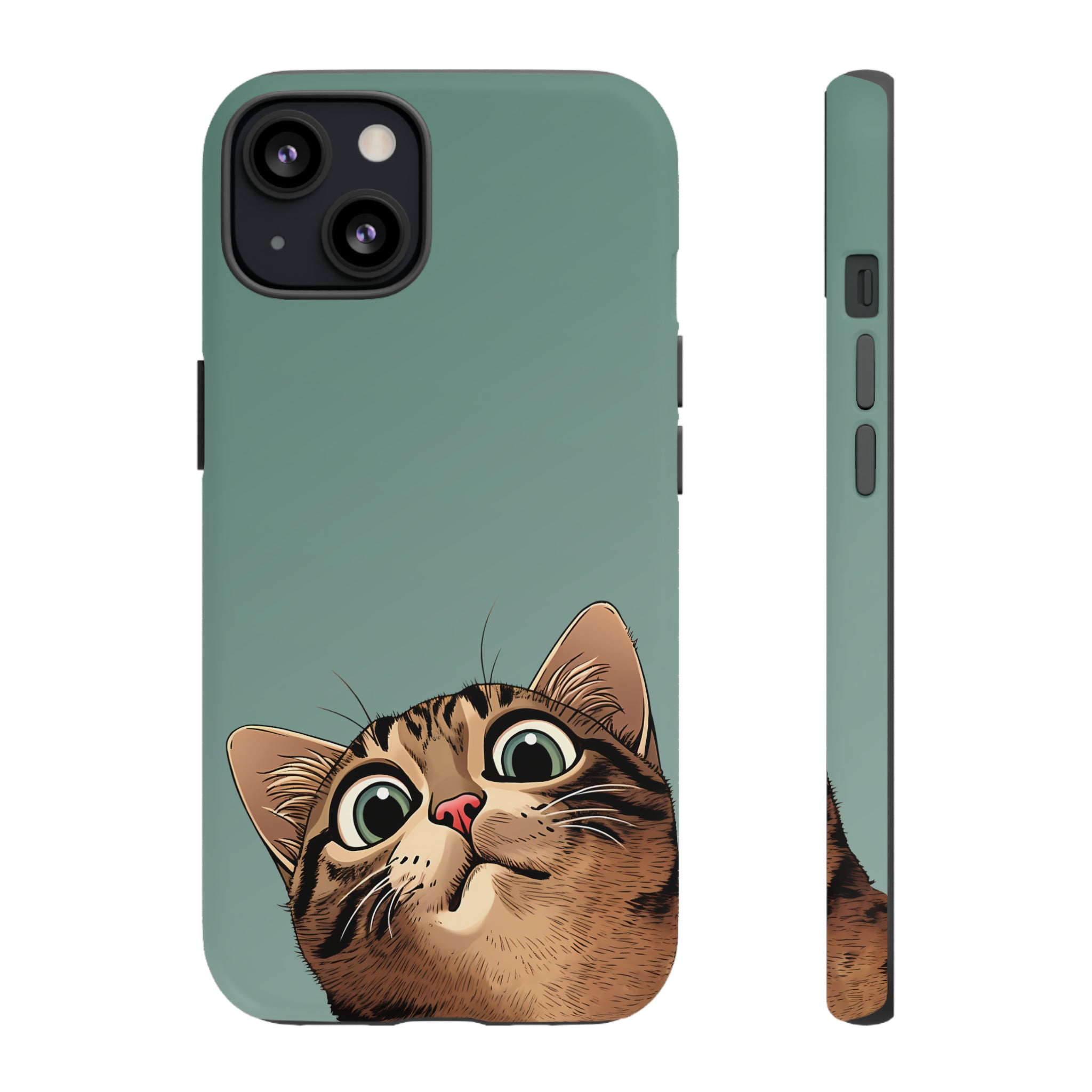 Peeking Cat Phone Case