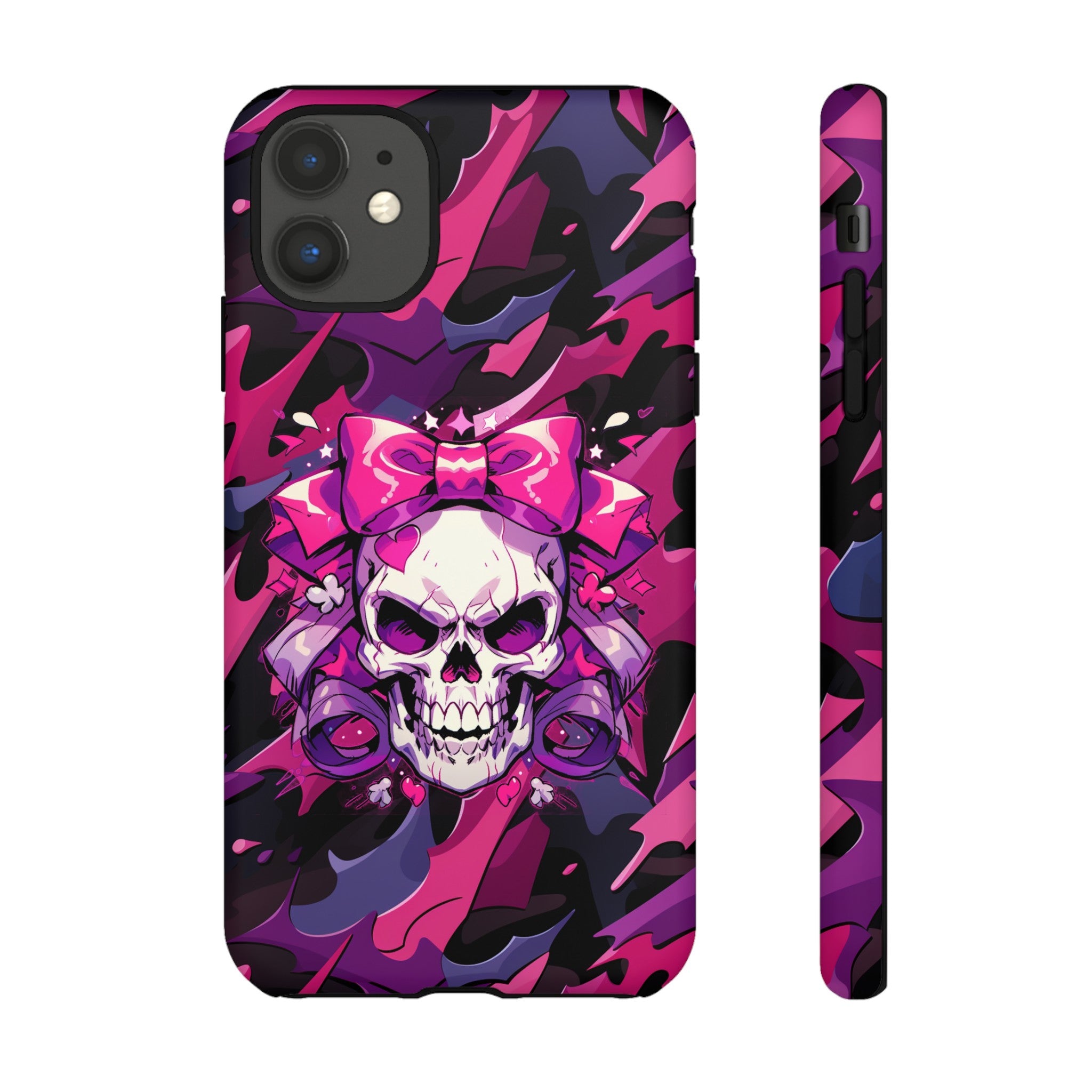 Pink Skull Phone Case