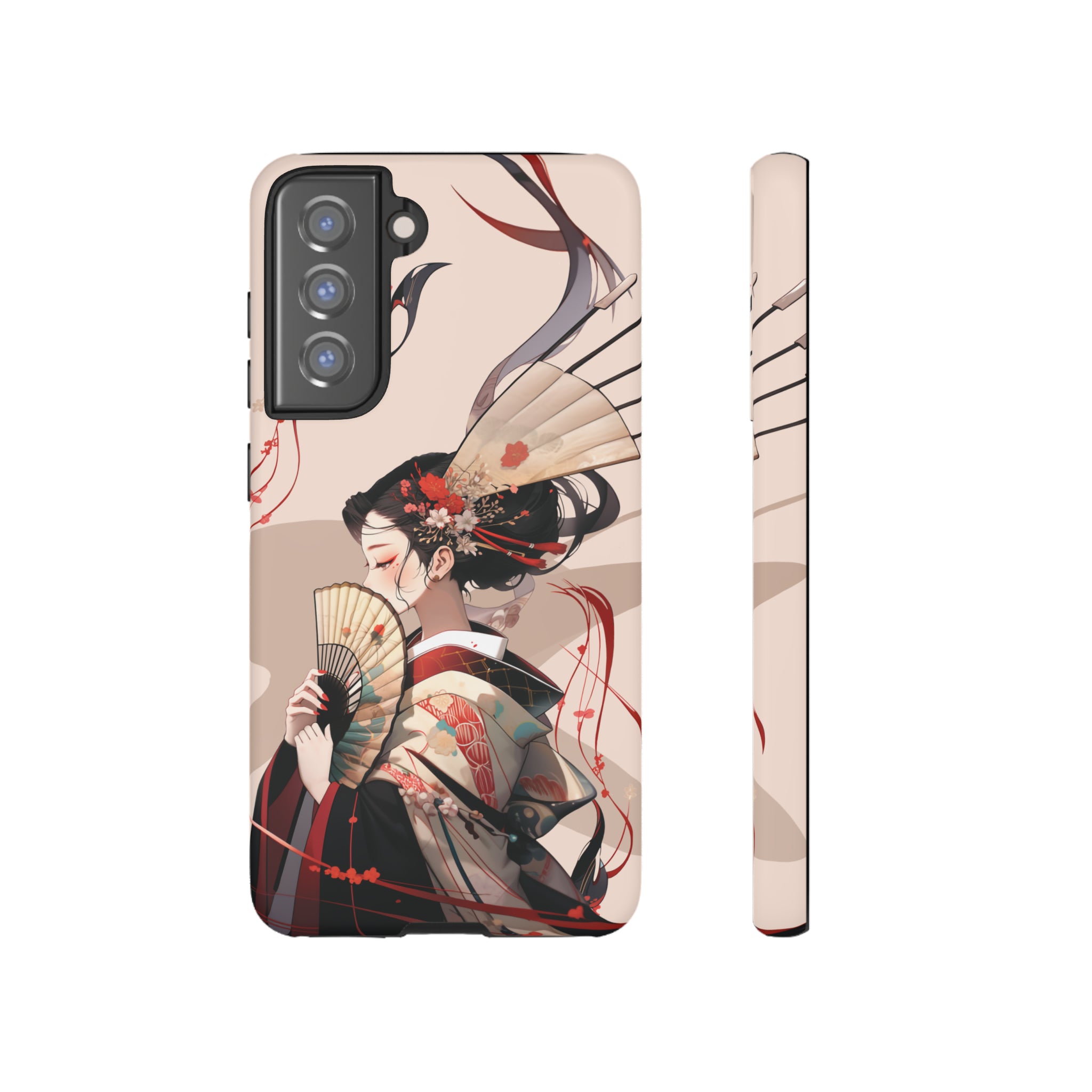 Geisha in Kimono Phone Case