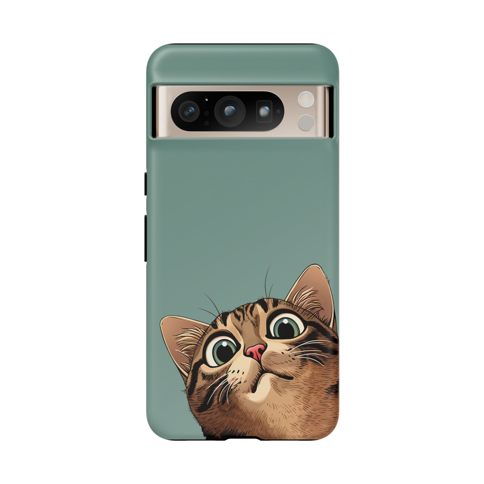 Peeking Cat Phone Case