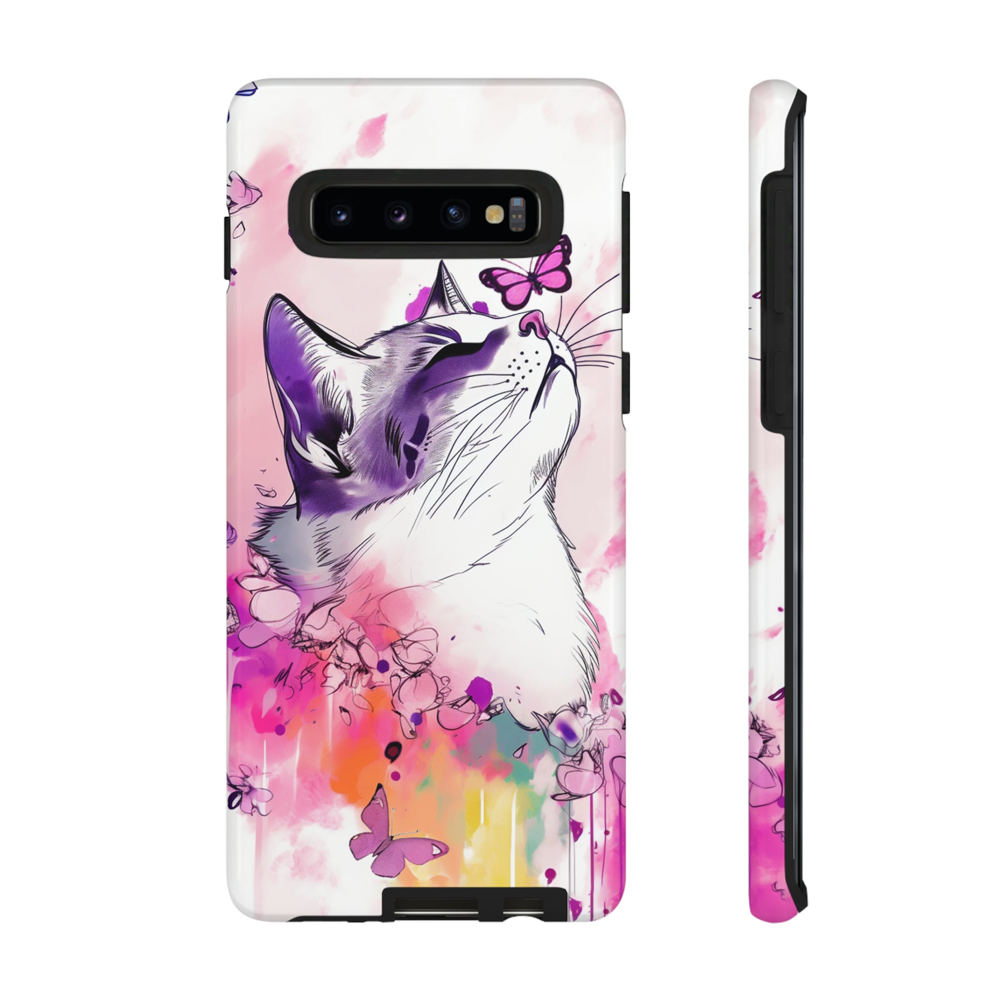 Whimsical Cat Phone Case