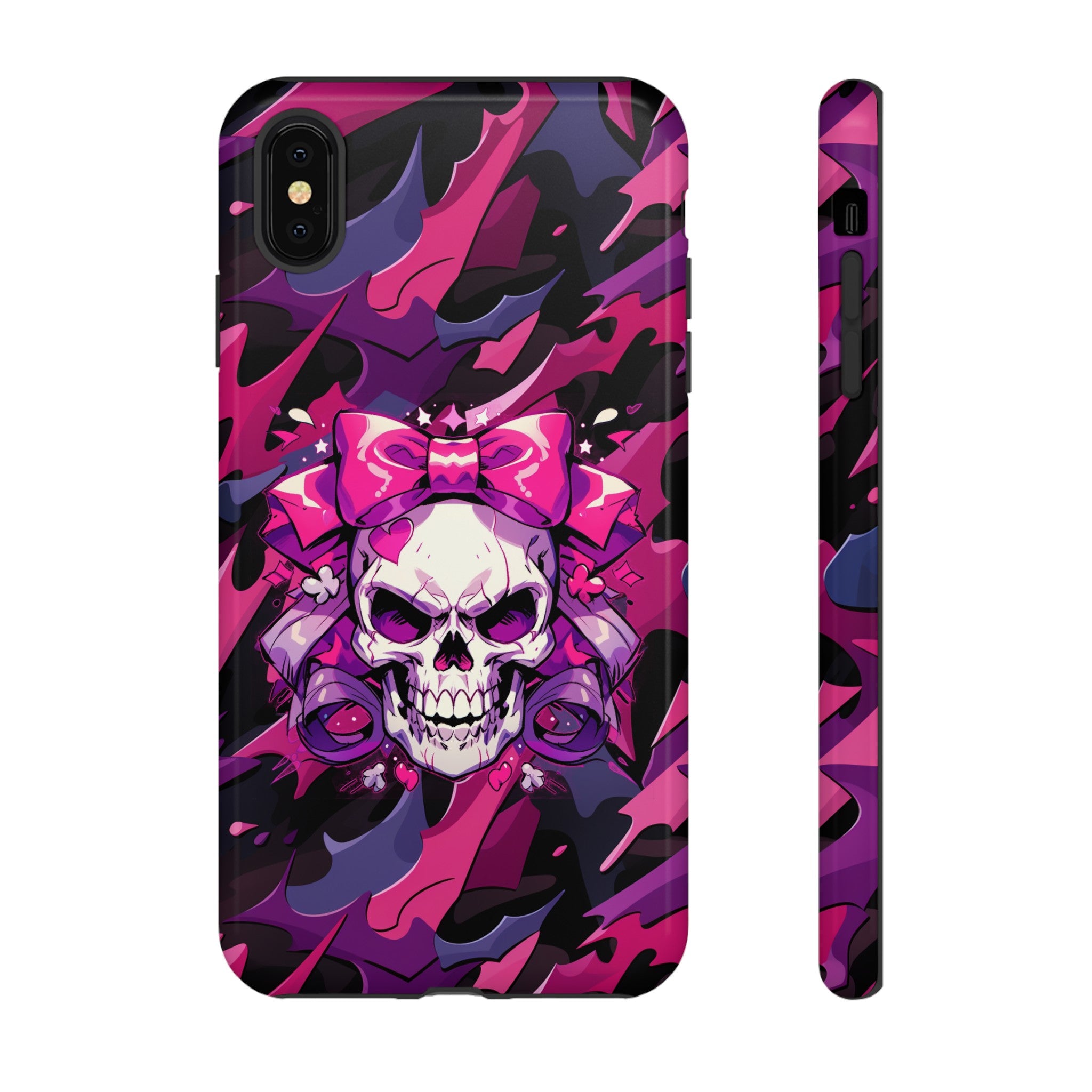 Pink Skull Phone Case