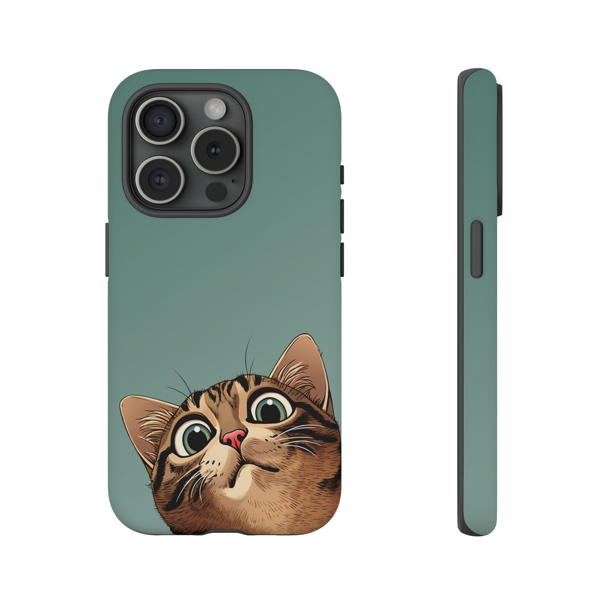 Peeking Cat Phone Case