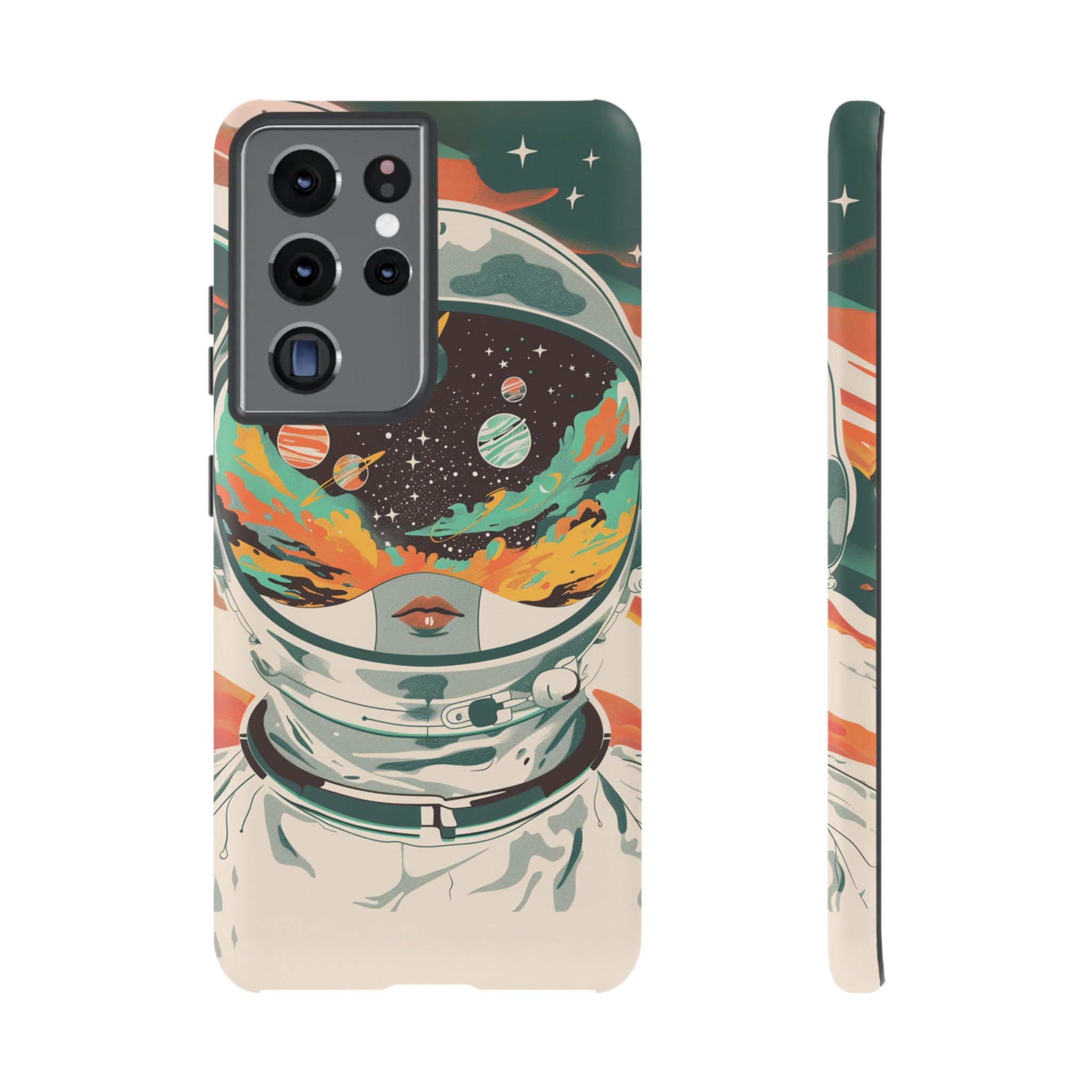 Retro Astronaut Phone Case