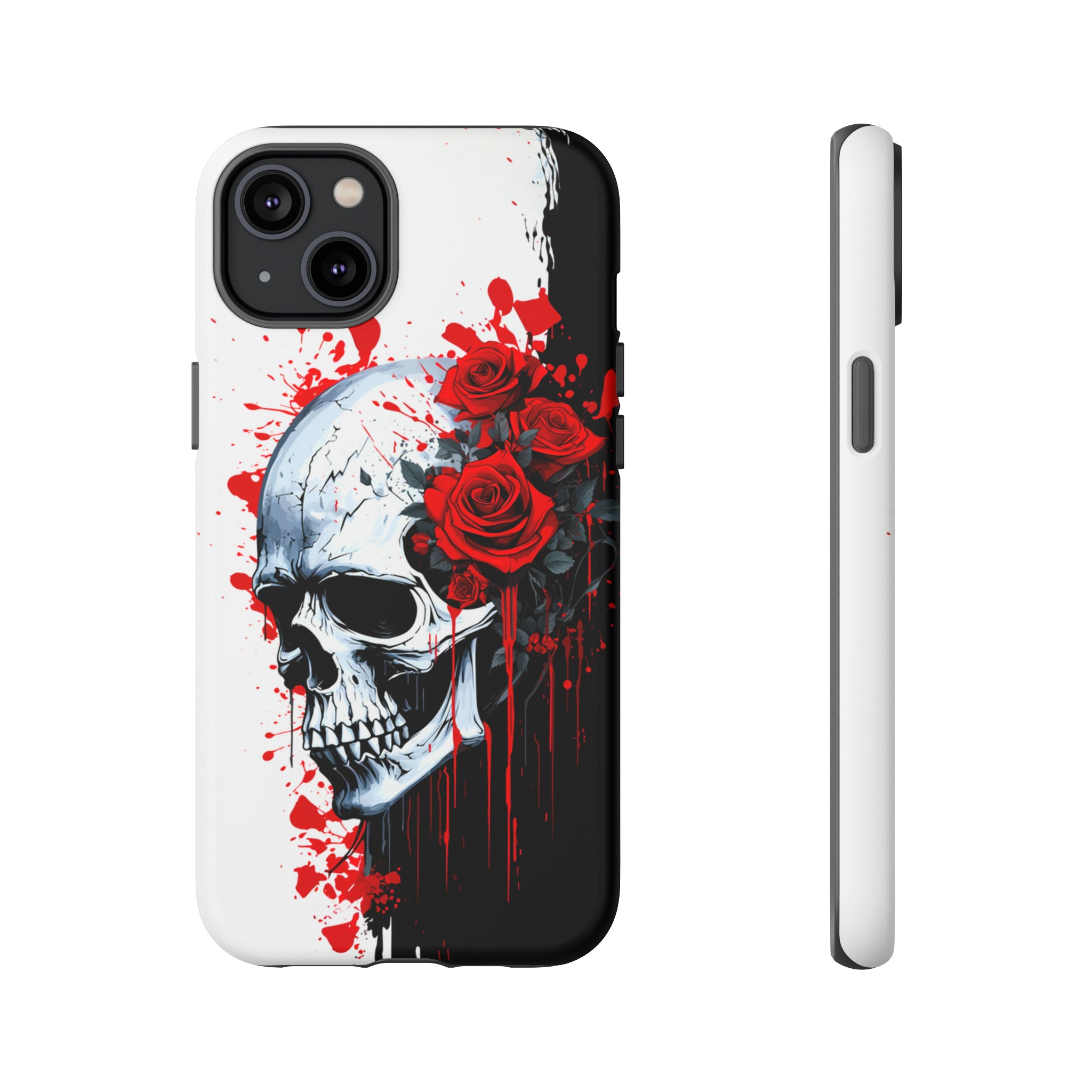 Rose Skull Phone Case