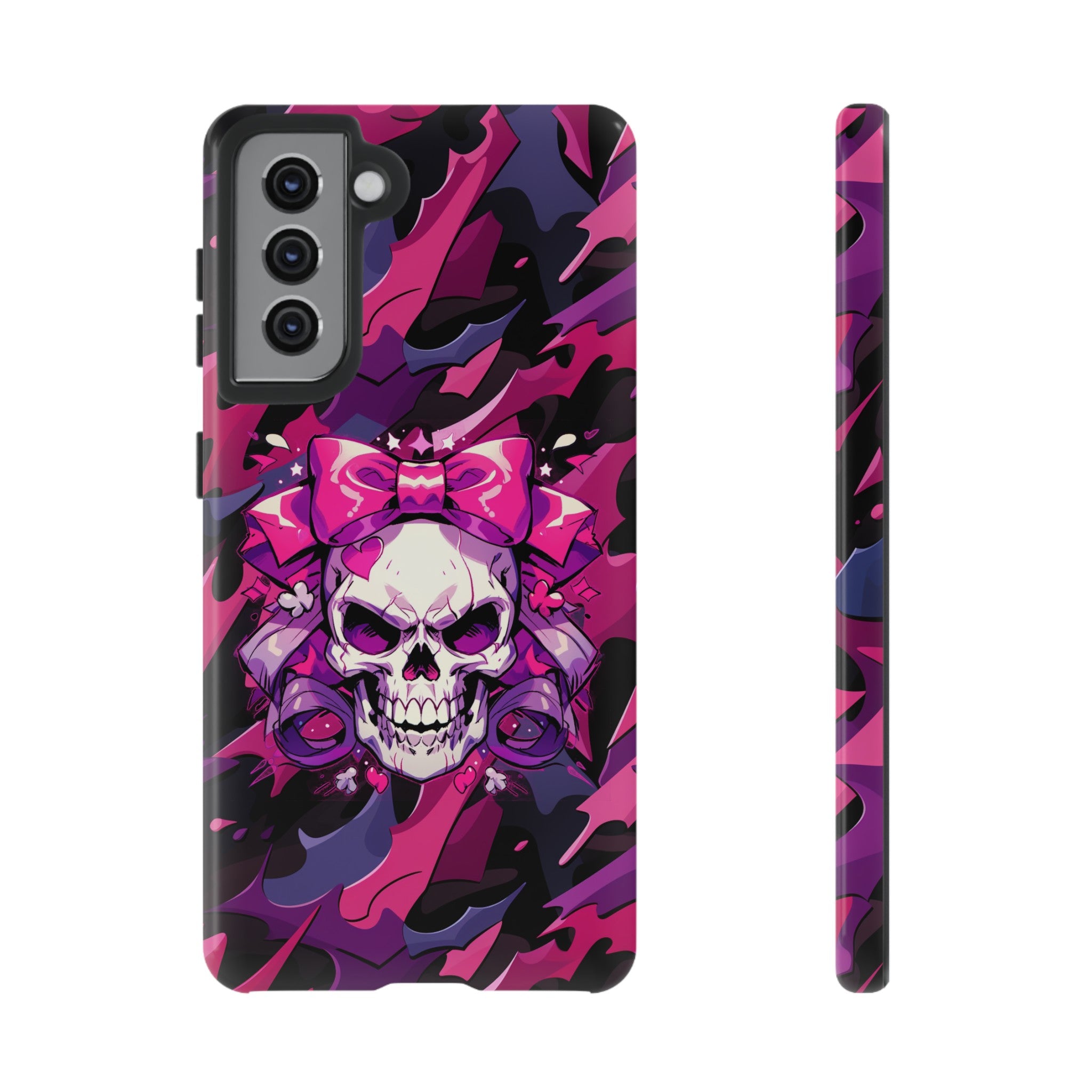 Pink Skull Phone Case