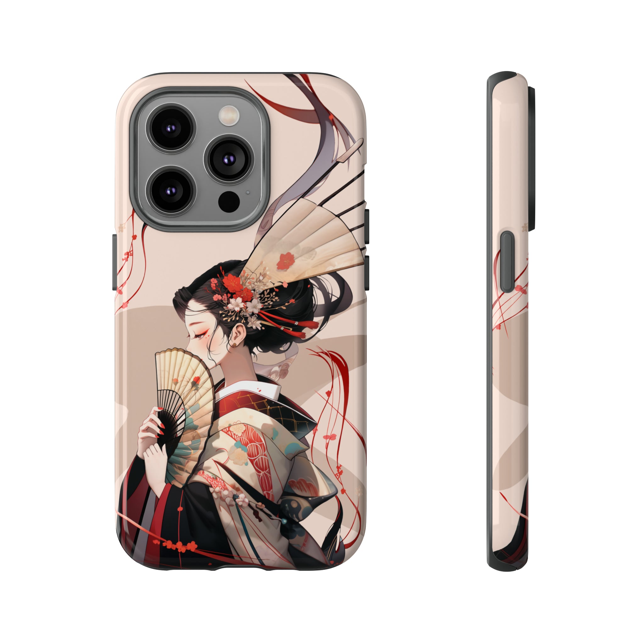 Geisha in Kimono Phone Case