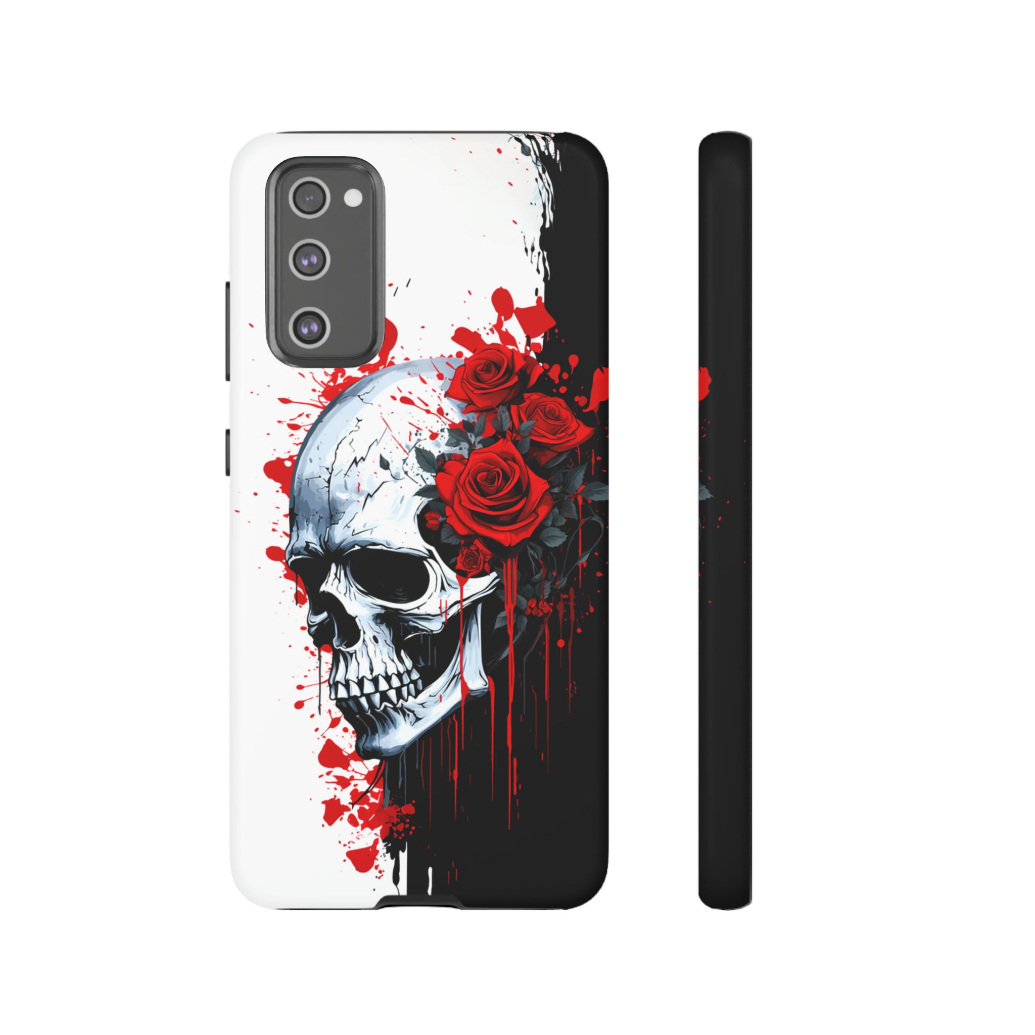 Rose Skull Phone Case