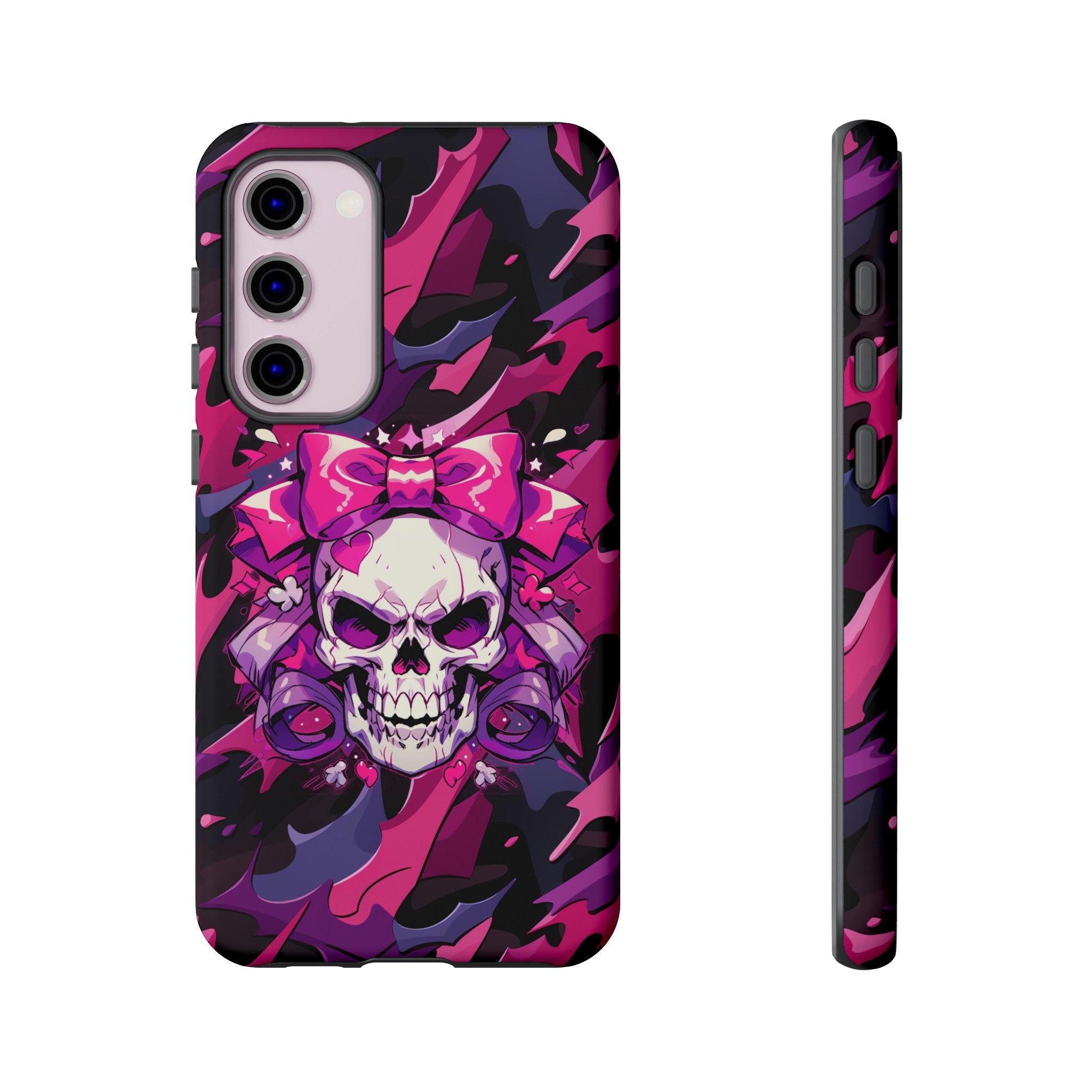 Pink Skull Phone Case