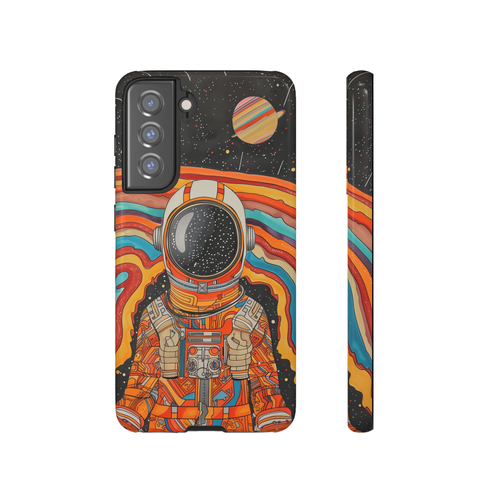 Psychedelic Astronaut Phone Case