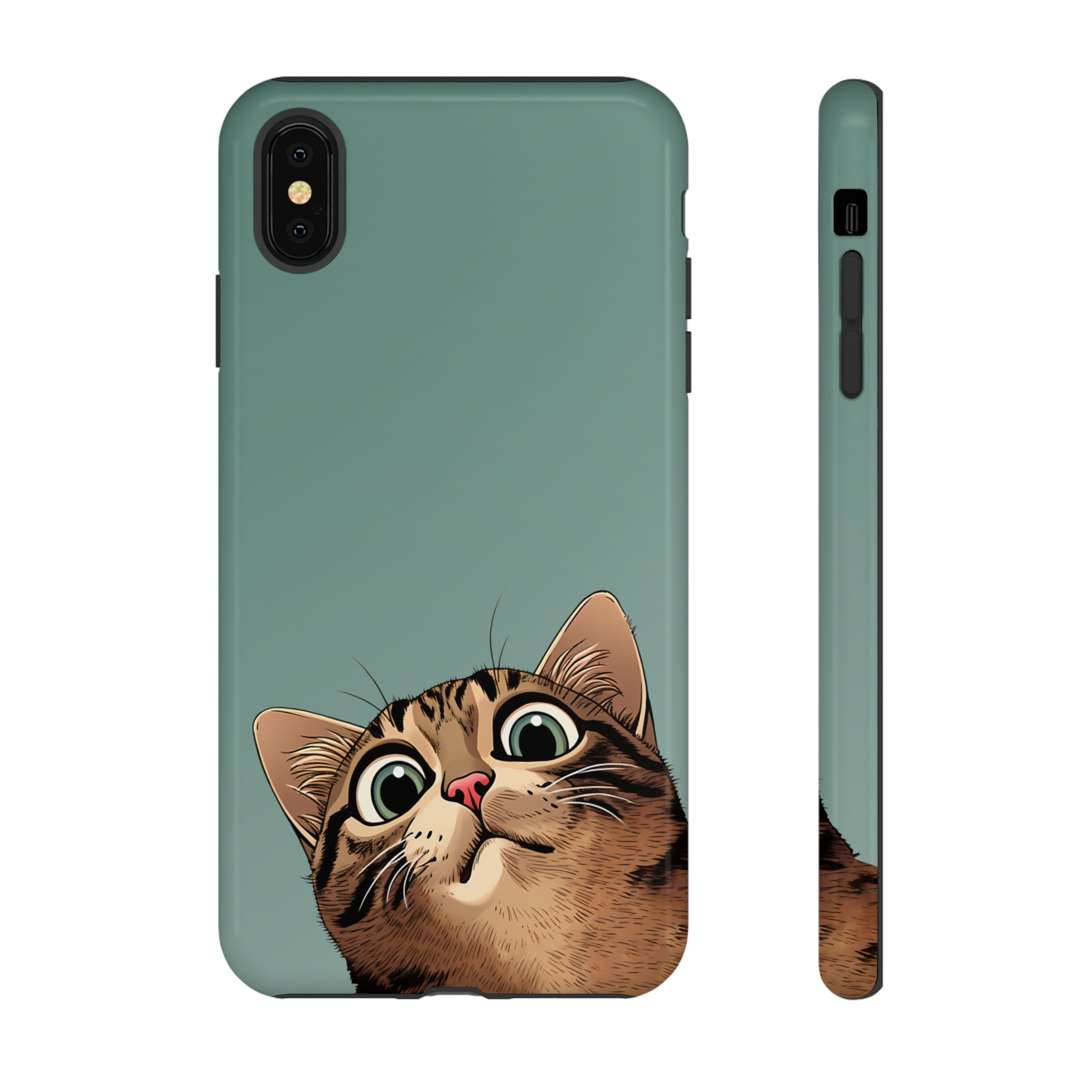 Peeking Cat Phone Case