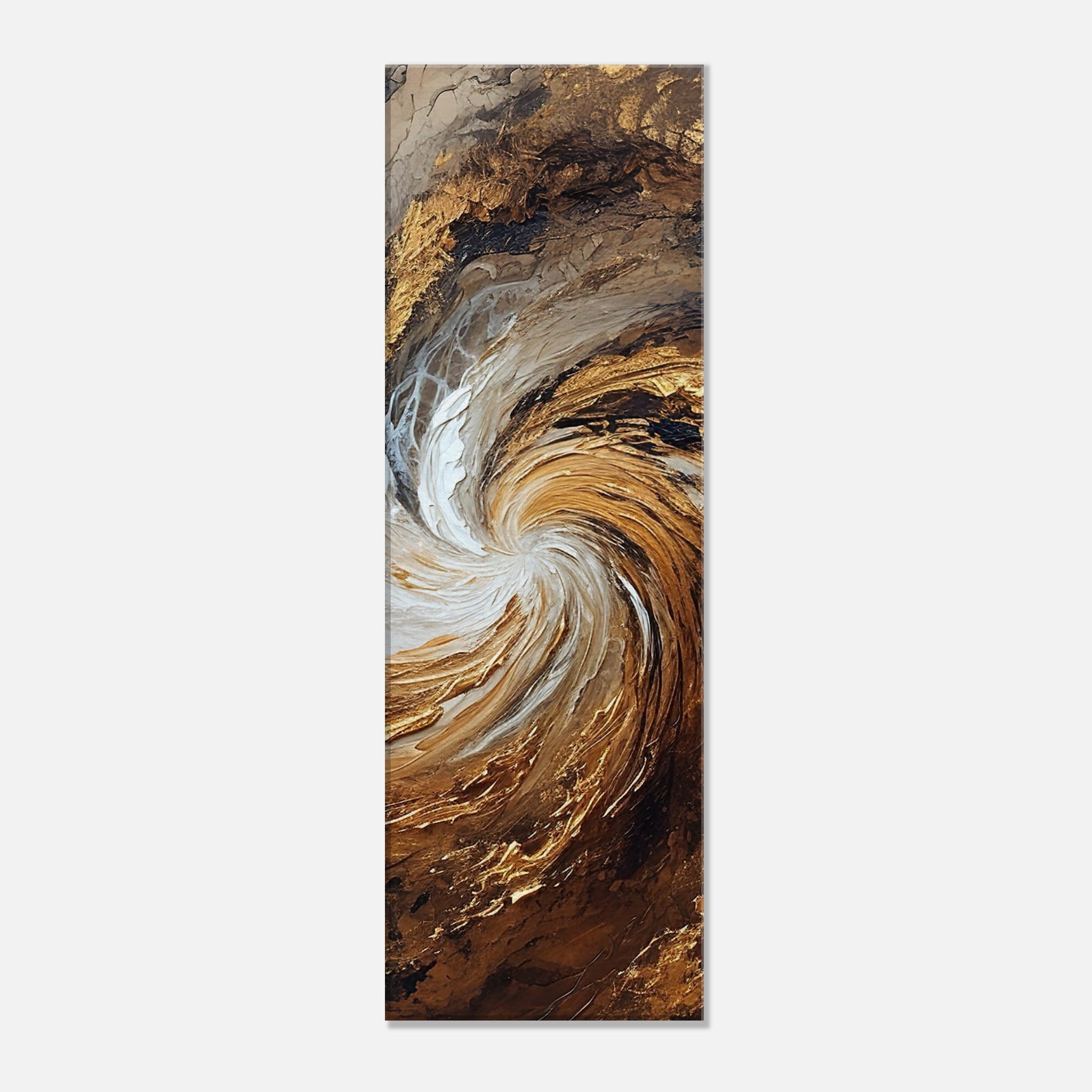 Golden Vortex Canvas - Zenith